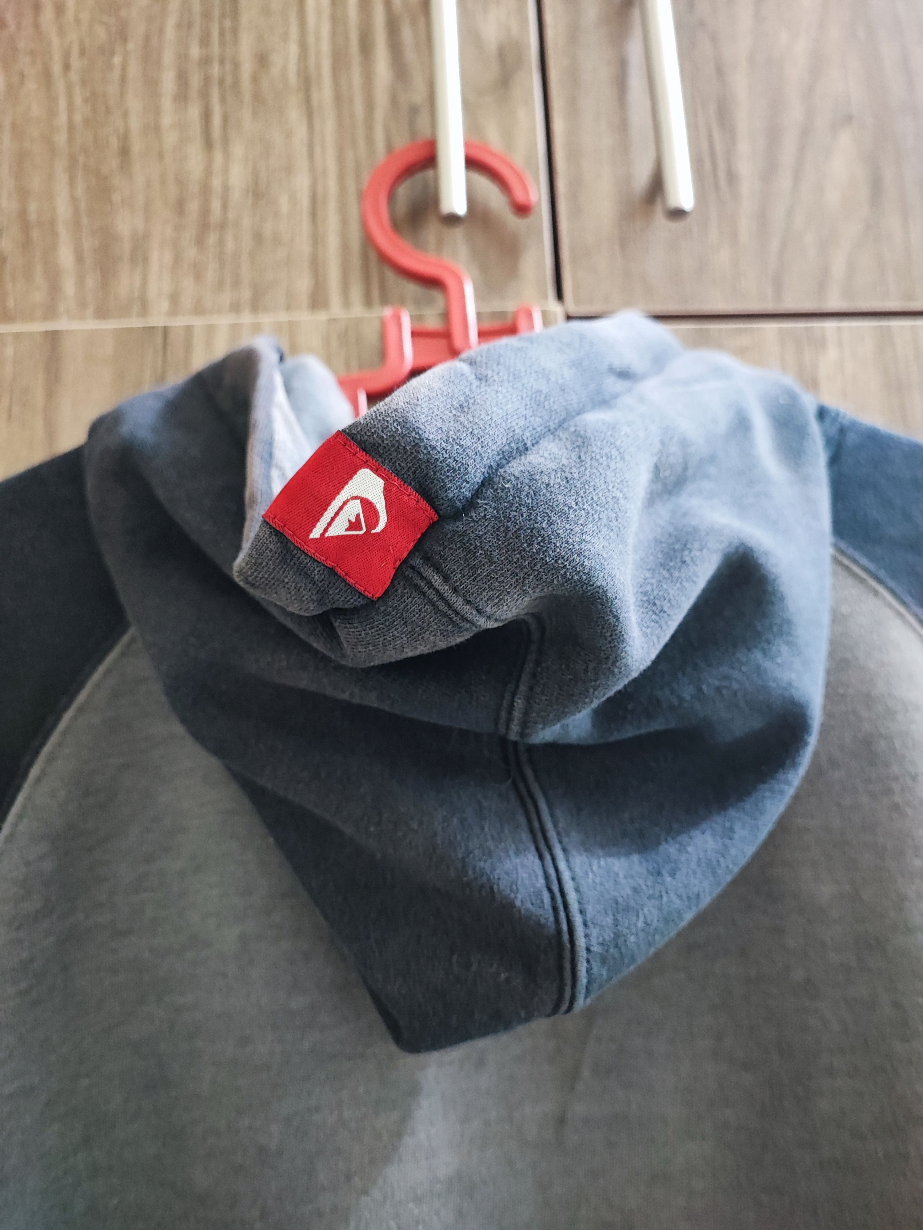 Quiksilver × Vintage Vintage Y2K Quiksilver Skate Sunfaded Baggy Boxy Hoodie Size US L / EU 52-54 / 3 - 4 Thumbnail