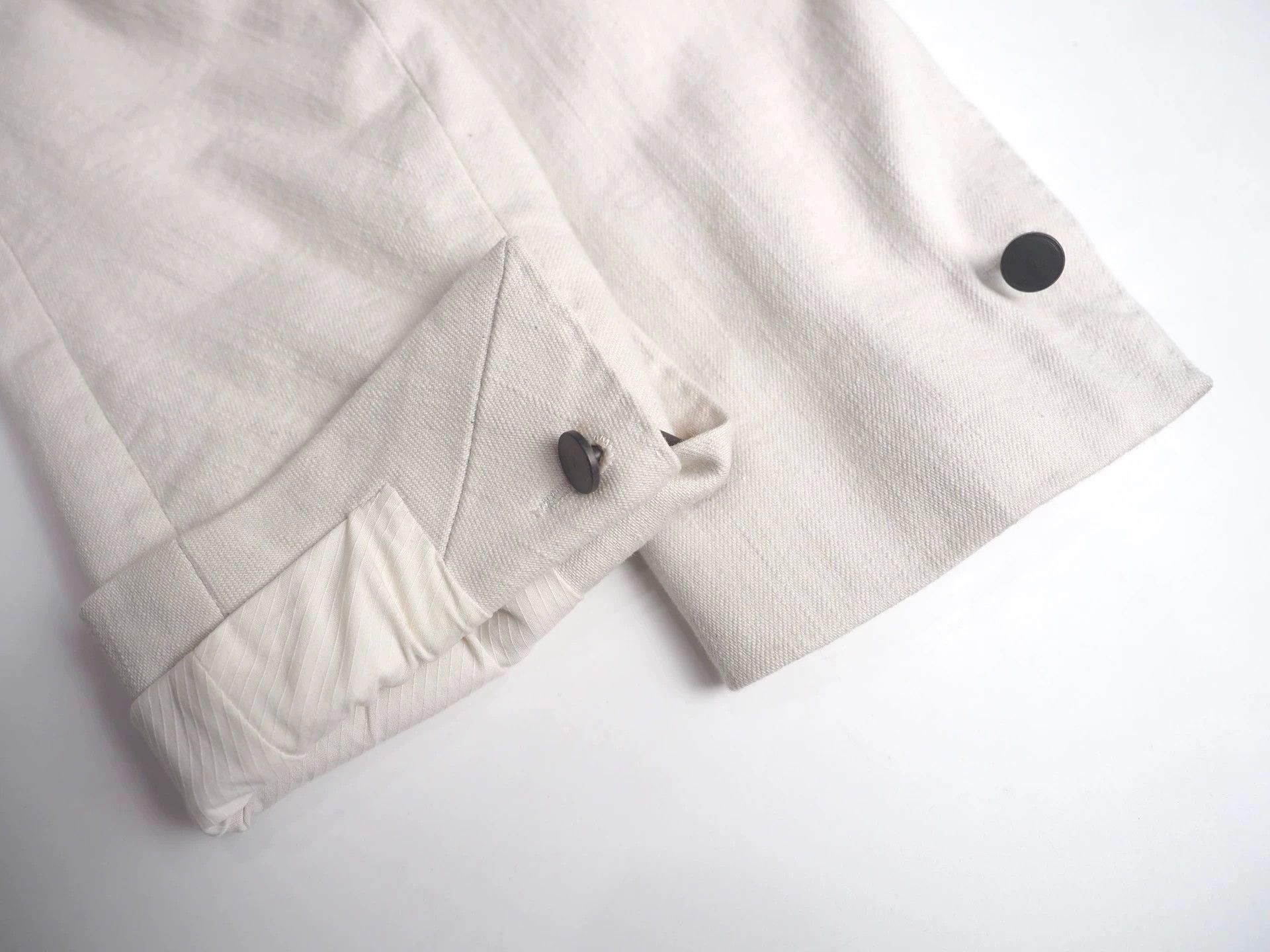 Boris Bidjan Saberi BBS Light Gray Single-Breasted Straight-Collar Blazer Size 40S - 5 Thumbnail