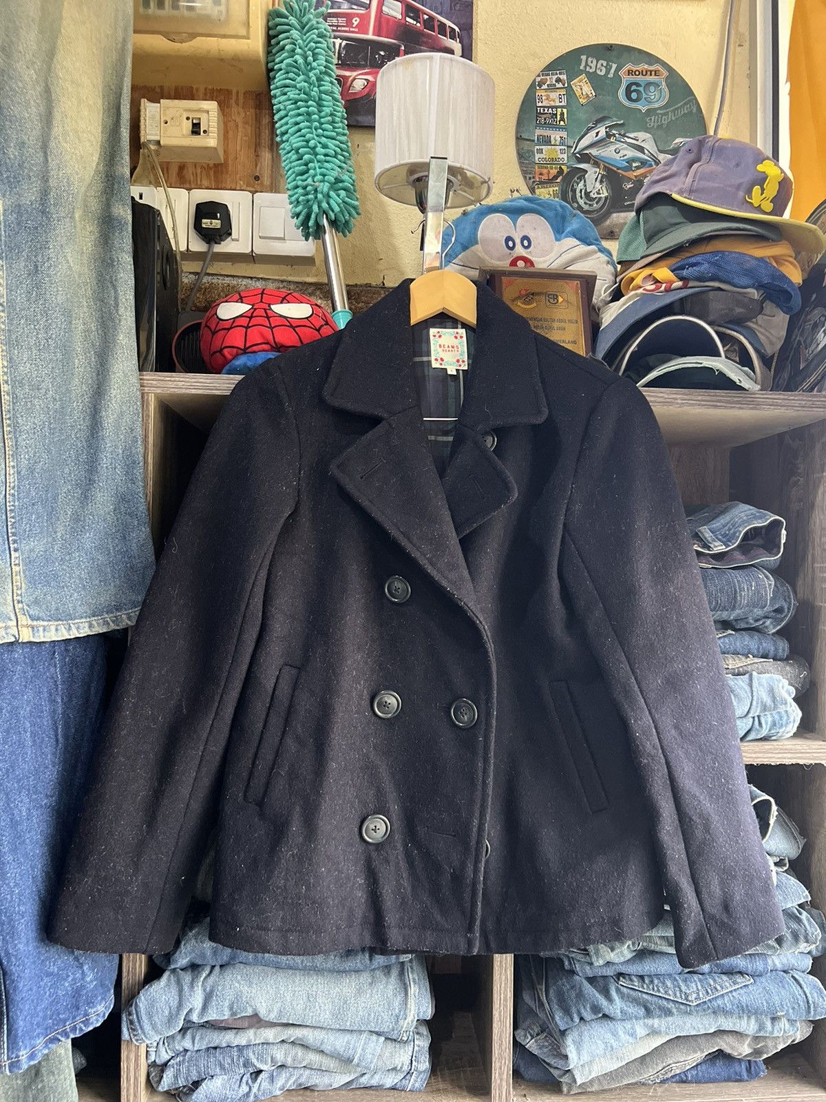 Beams Plus 🔥Beams Heart Double Breasted Peacoat Size M / US 6-8 / IT 42-44 - 1 Thumbnail