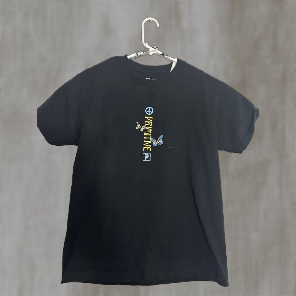Primitive Primitive Womens Medium Black Graphic Mental Health T-Shirt Size M / US 6-8 / IT 42-44 - 1 Thumbnail