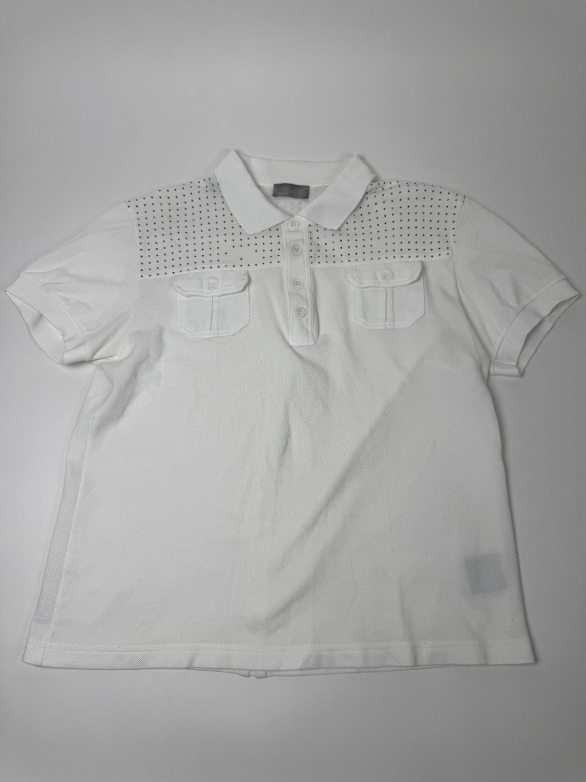 トップス Dior Homme SS06 studded polo shirt Dior dior homme ss06 studded polo | Grailed