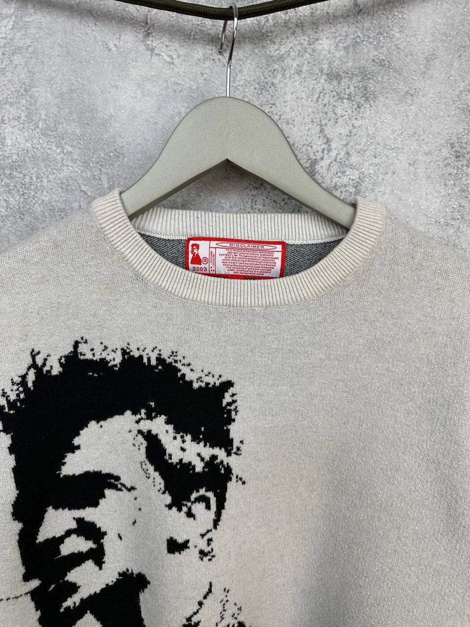 Flight Club Tyler Durden Joy Divizn Fight Club Sweater Disclaimer Size US M / EU 48-50 / 2 - 4 Thumbnail