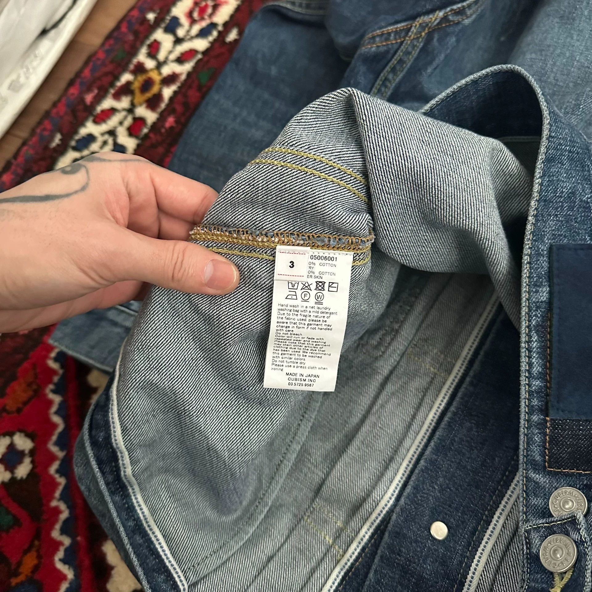 Visvim visvim 21ss 101 DMGD-1001 denim jacket 3 near new Size US L / EU 52-54 / 3 - 6 Thumbnail