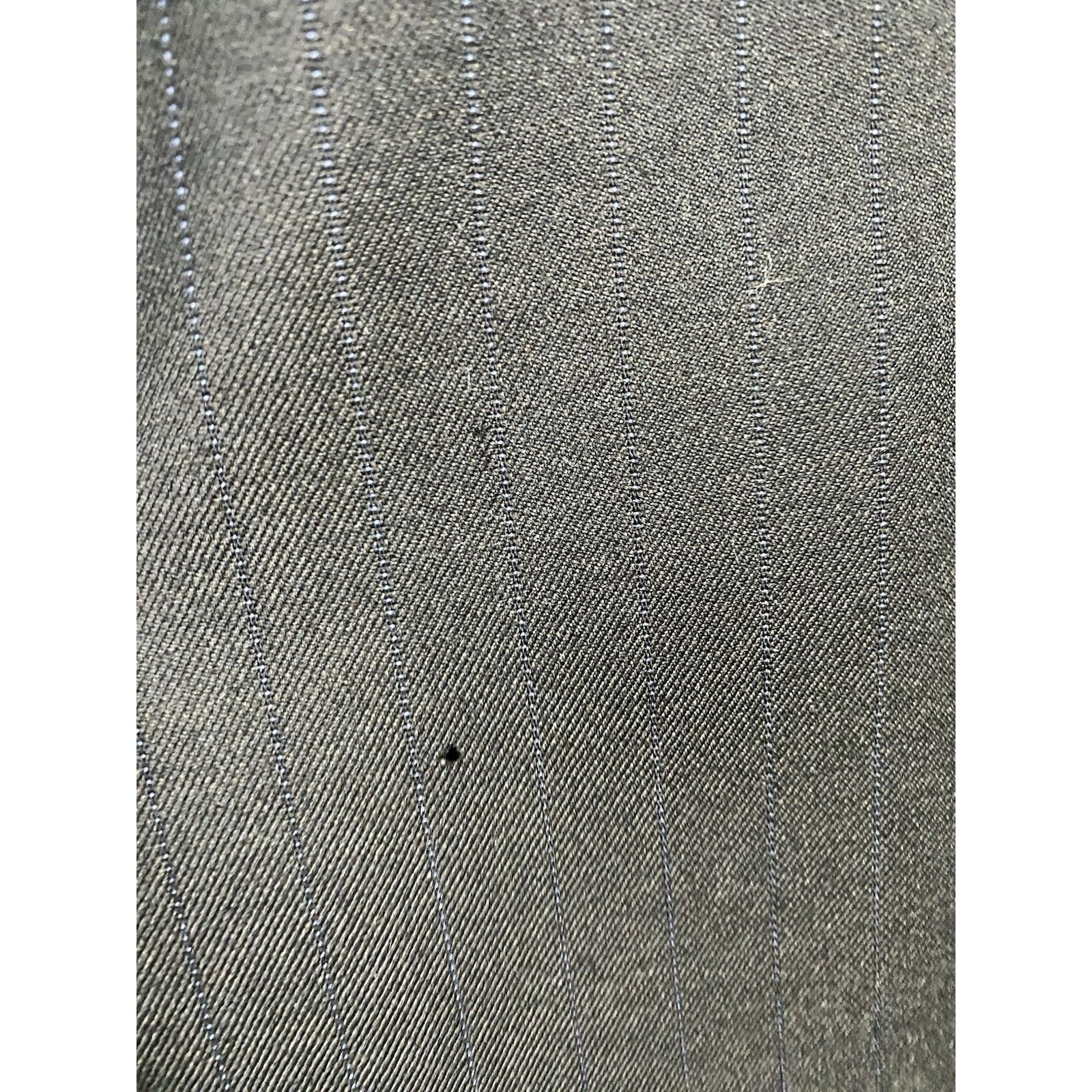 Brioni Brioni Men's Gray Wool Double Breasted Striped Wool Blazer J Size 52R - 10 Thumbnail