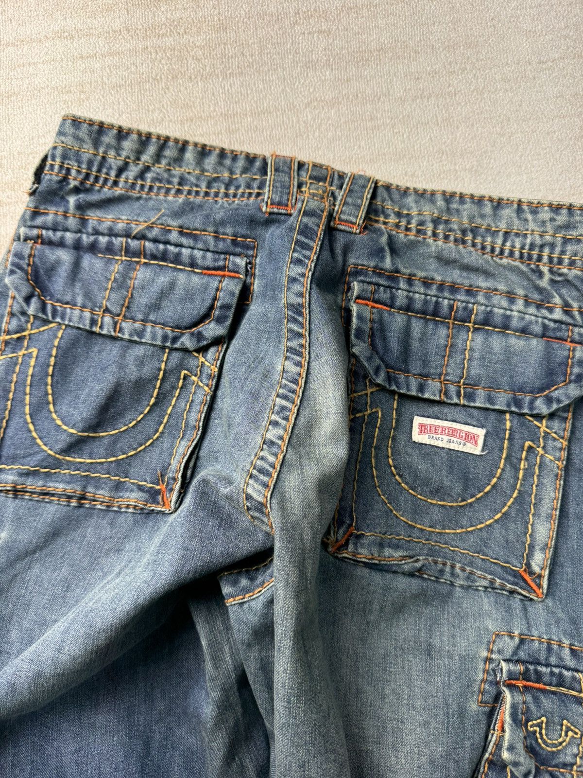 True Religion Denim cargo pants 26 Size 26" / US 2 / IT 38 - 9 Thumbnail