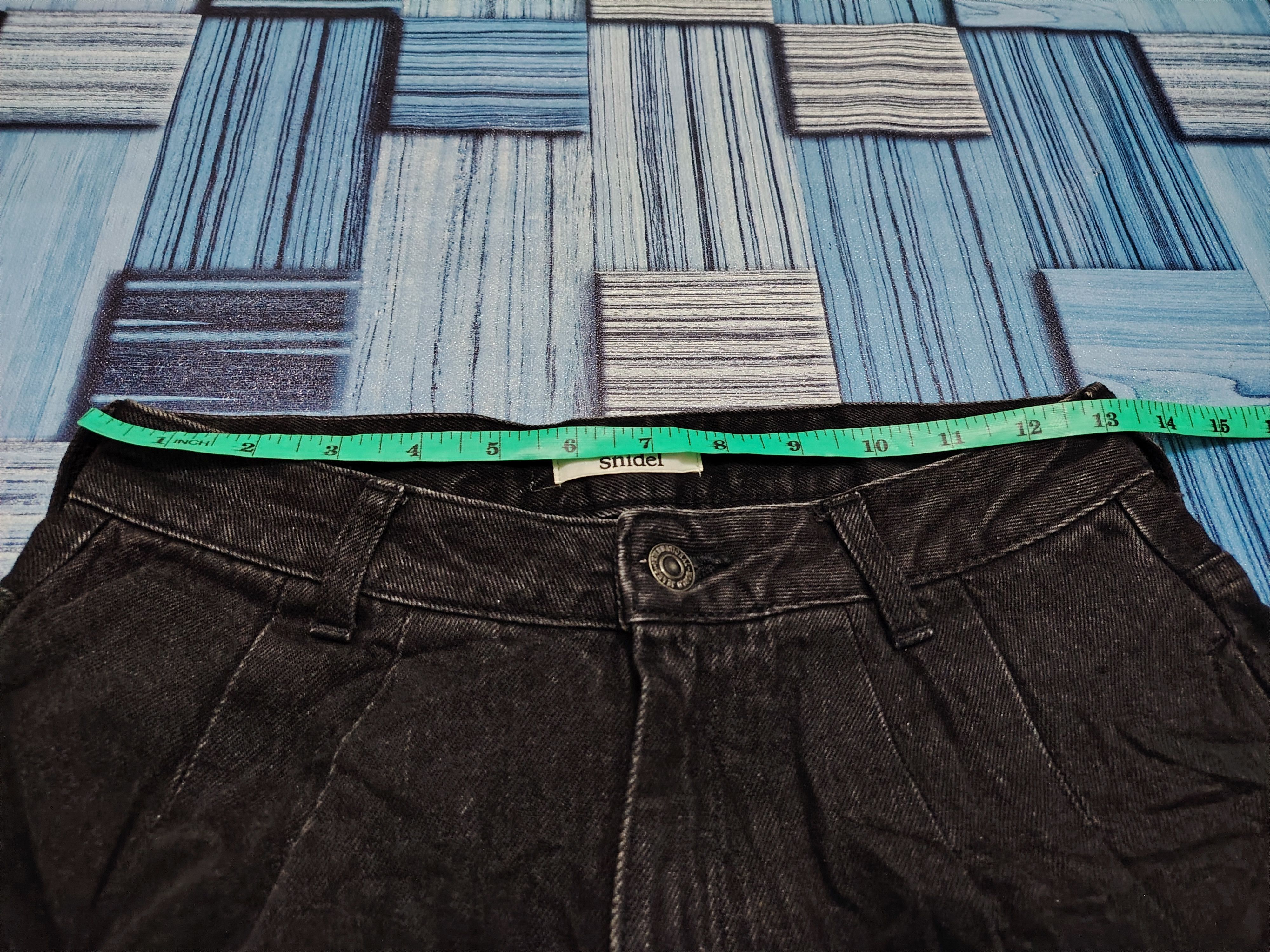 Japanese Brand Japanese Snidel Black Jeans Baggy Style Pants Size 26" / US 2 / IT 38 - 16 Thumbnail
