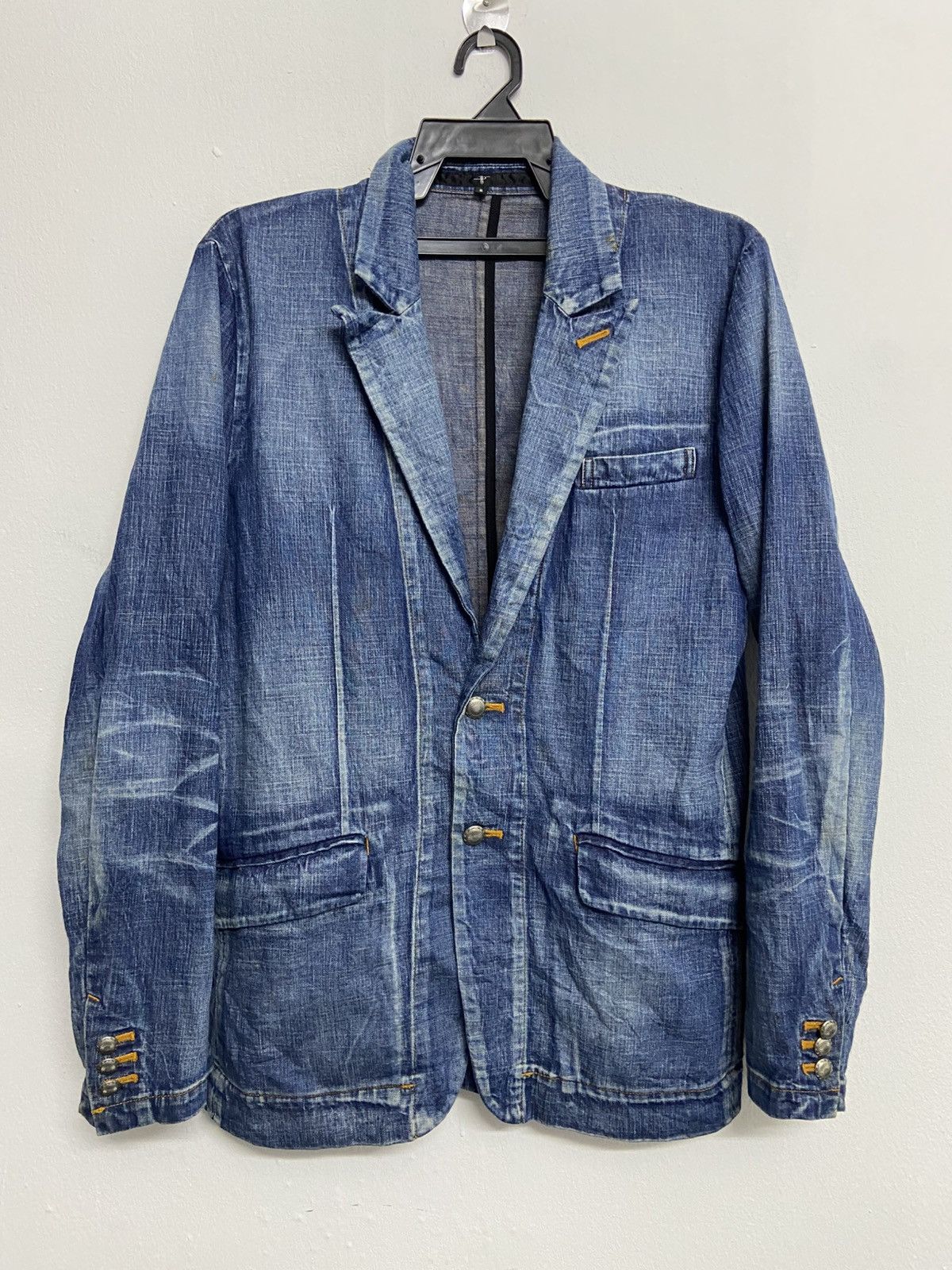 If Six Was Nine NO.ID Japanese brand Light denim Jacket Size US M / EU 48-50 / 2 - 1 Thumbnail