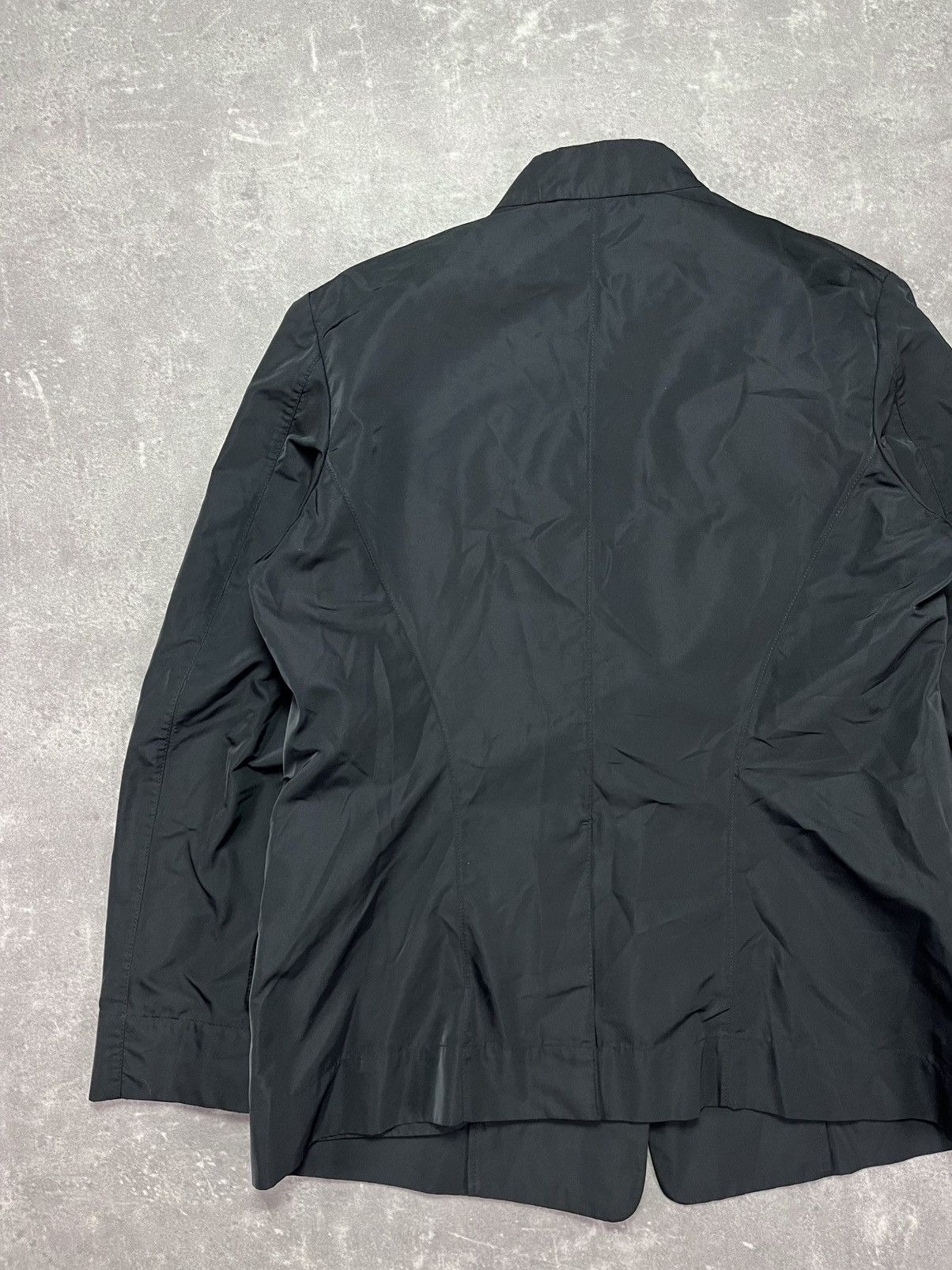 Jil Sander Jil Sander Buttoned Nylon/Silk Sartorial Blazer Jacket 42 SM Size US S / EU 44-46 / 1 - 9 Thumbnail
