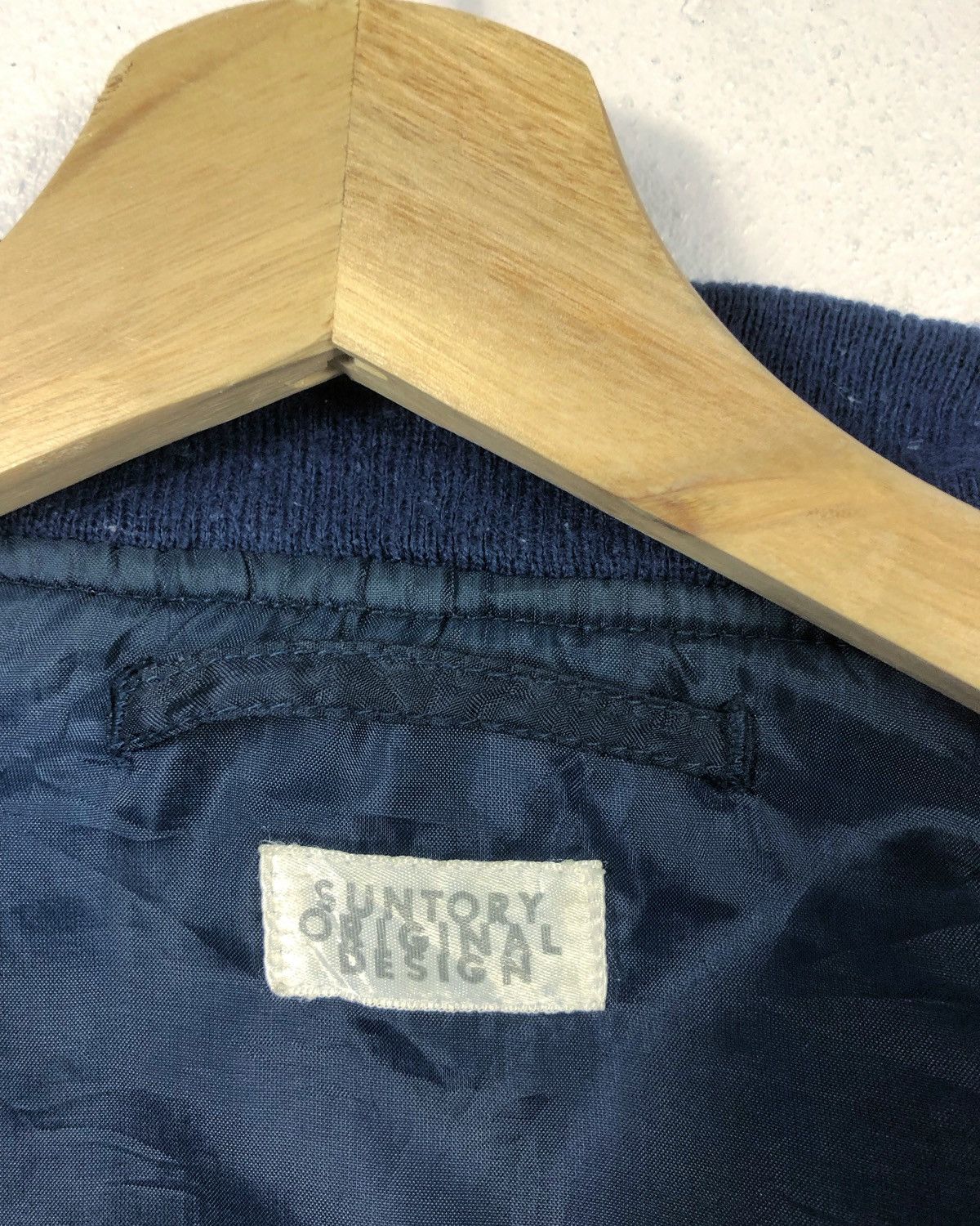 Japanese Brand × Vintage Vintage Suntory Coffee Boss Embroidered Logo Bomber Jacket Size US XL / EU 56 / 4 - 11 Thumbnail