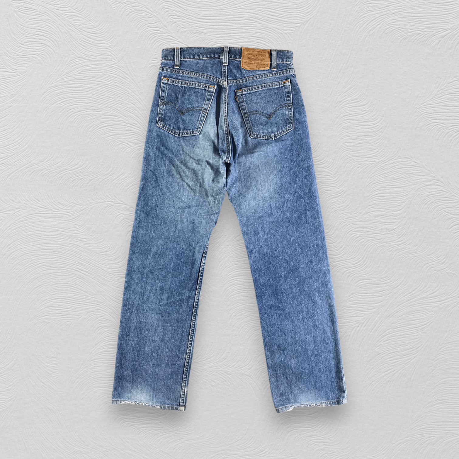 Levi's Vintage 90s Levis 519 Jeans Distressed Denim KJ2925 Size US 29 - 2 Thumbnail