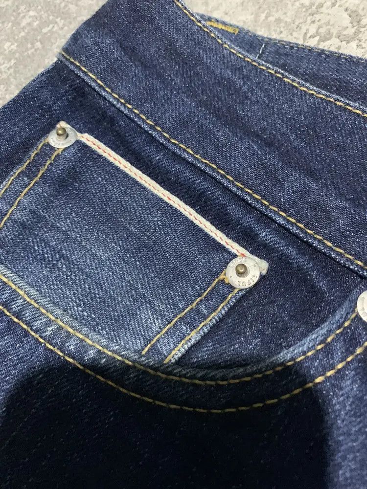 LIFUL MINIMAL GARMENTS S/S 2008 LIFUL slim straight redline selvedge jeans Size US 33 - 7 Thumbnail