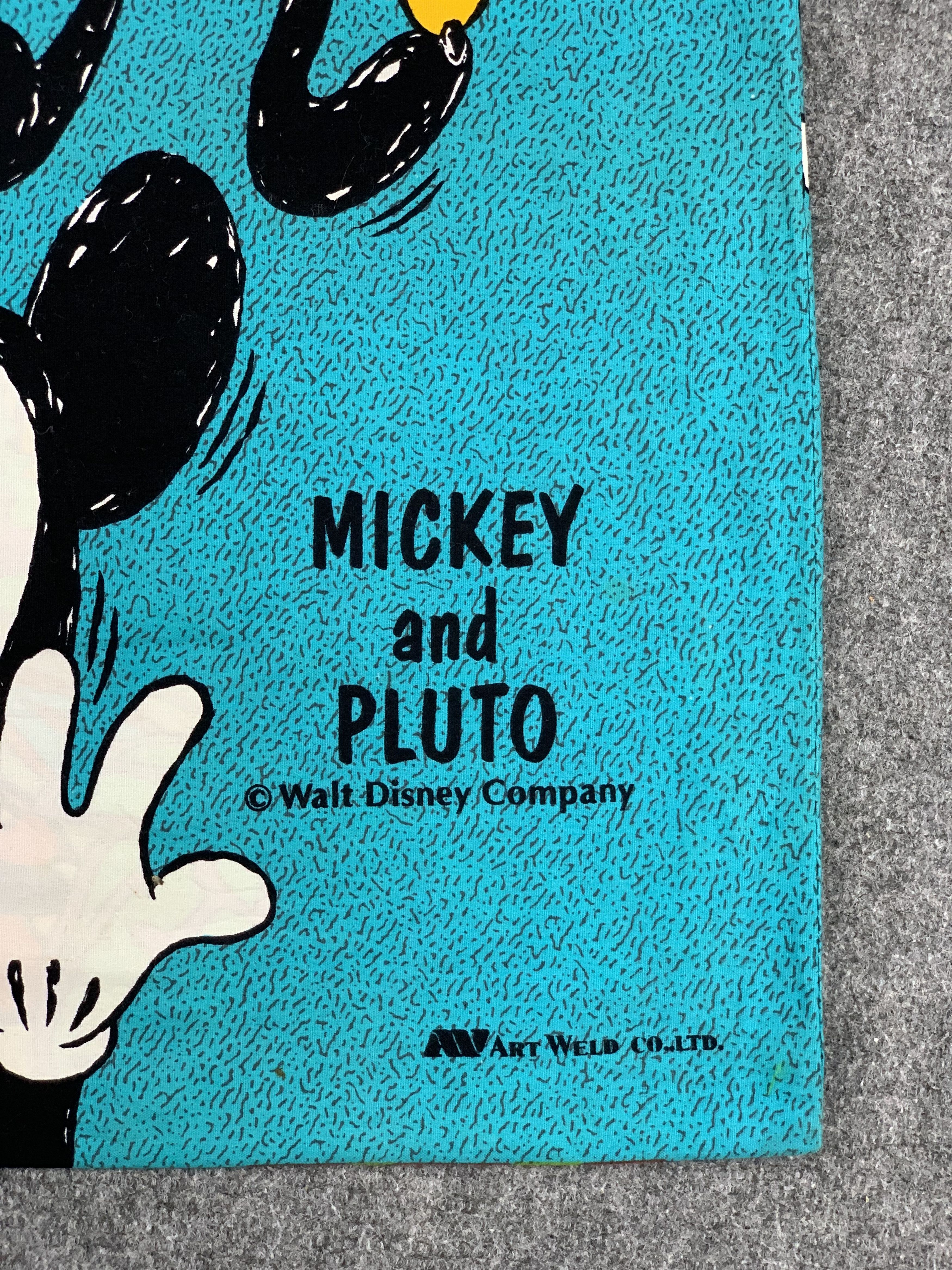 Disney Vintage Mickey Mouse And Pluto Full Print Bag BG0061 Size ONE SIZE - 2 Thumbnail