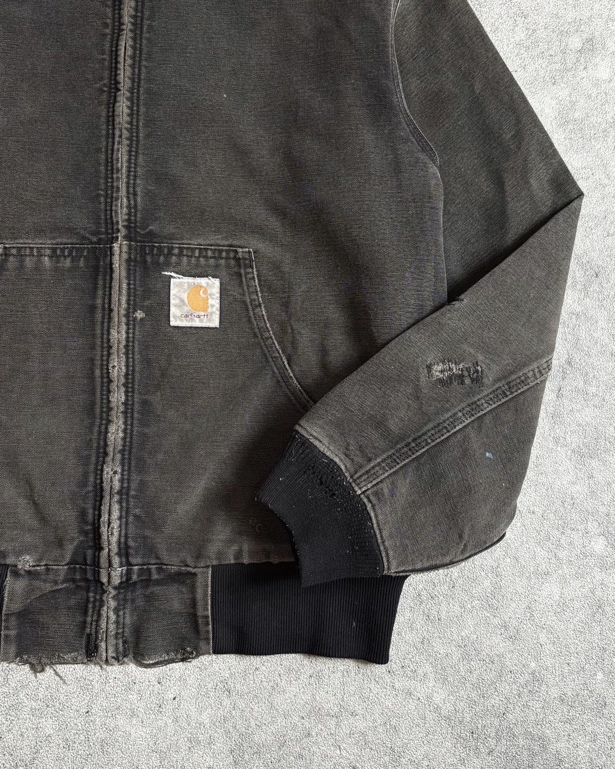 Carhartt 1990s Faded Black JR105 Carhartt Active Jacket Size US L / EU 52-54 / 3 - 6 Thumbnail