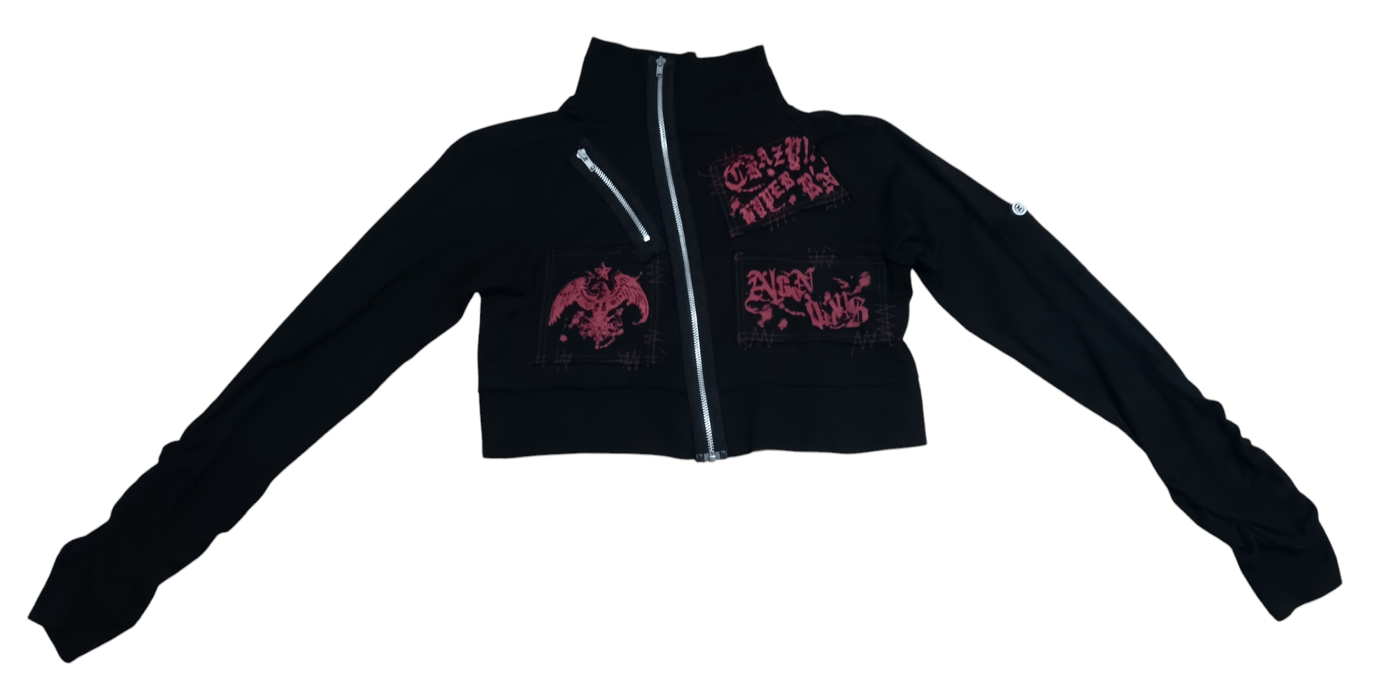 ALGONQUINS PUNK GOTHIC CROPPED JACKET