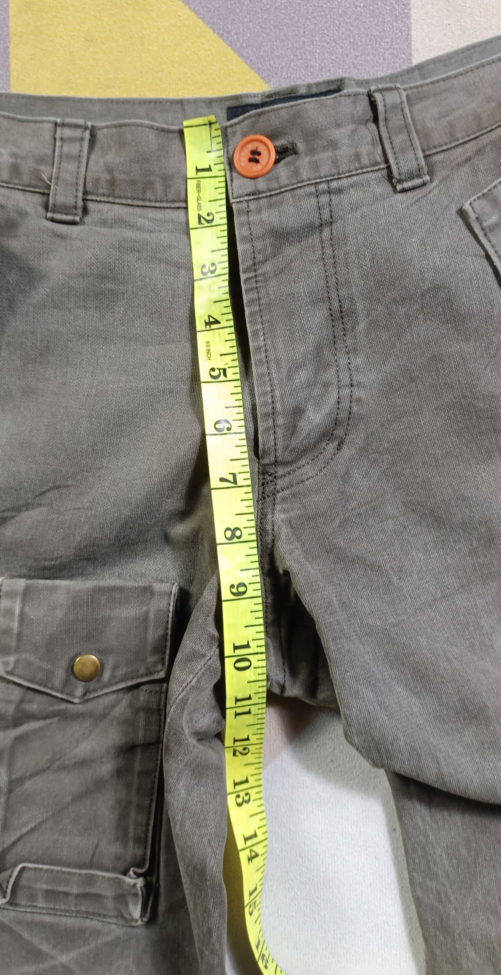 14th Addiction × Henry Cotton's × KMRii Vintage🔥Henry Cottons "Luva Tram"Tactical Multi Pocket Size US 31 - 13 Thumbnail
