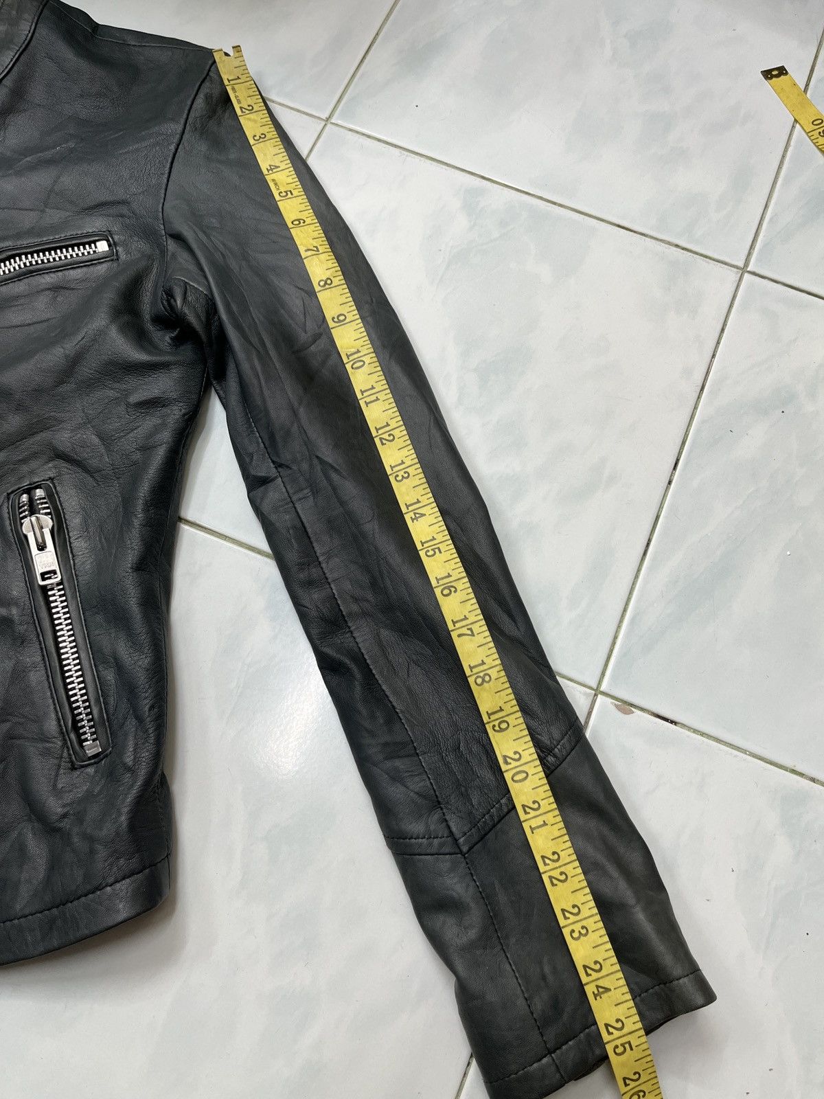 Japanese Brand 🔥🔥🔥STEALS MURDER LICENSE CAFE RACER LEATHER JACKET Size S / US 4 / IT 40 - 21 Thumbnail