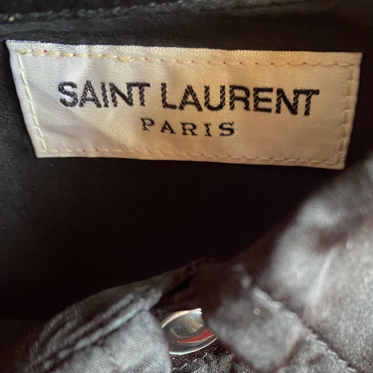 Hedi Slimane × Saint Laurent Paris Fall 2016 Silk Western Shirt Size US XS / EU 42 / 0 - 5 Thumbnail