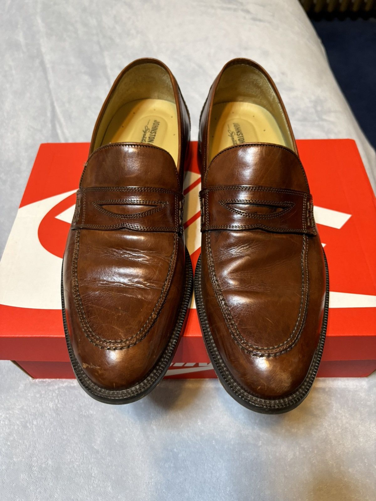 Johnston & Murphy Johnston&Murphy Italy Men’s Dress Shoes Size 10 Size US 10 / EU 43 - 2 Thumbnail