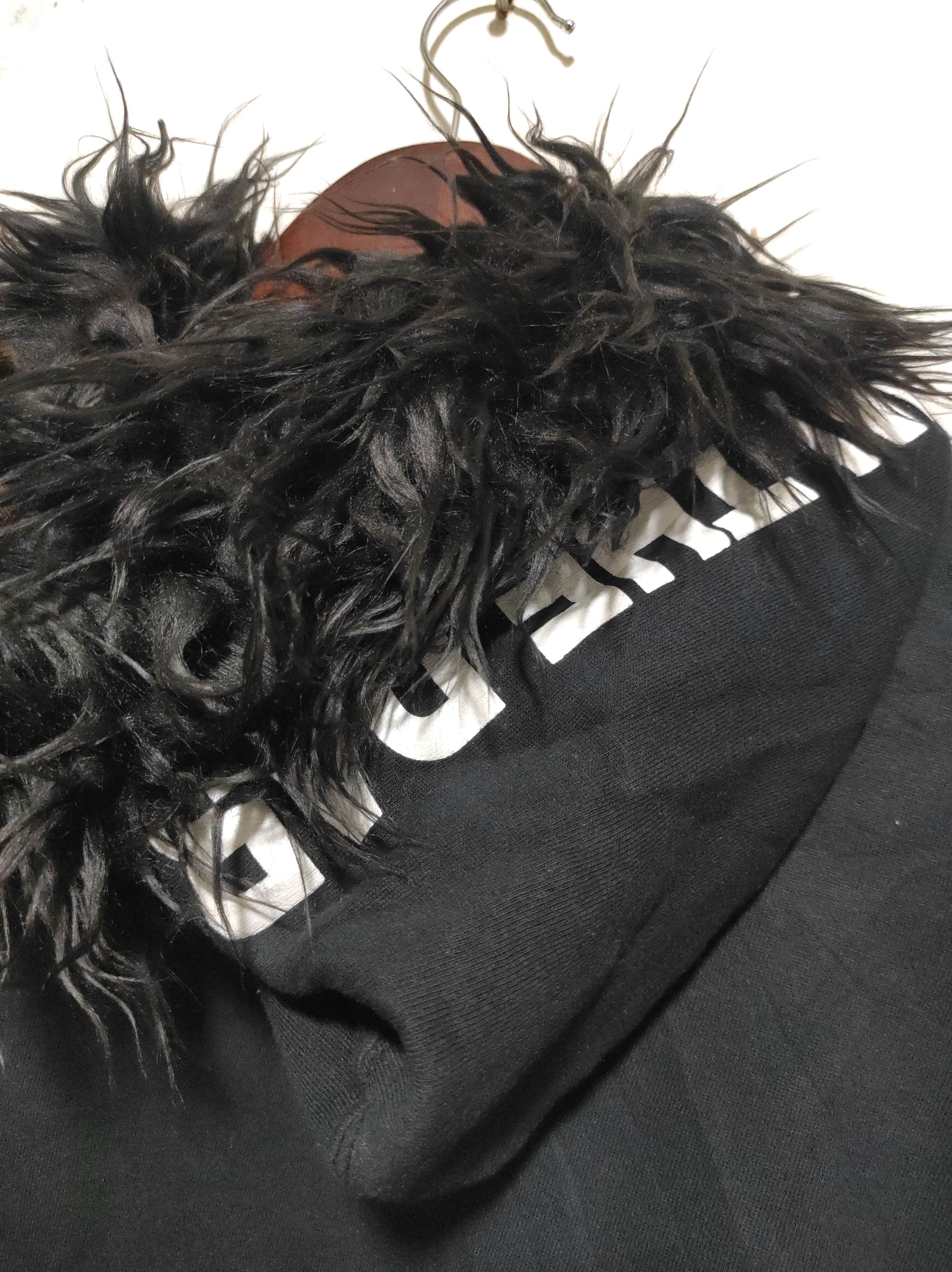 If Six Was Nine Detective Struct Black Zipper Fur Hoodie i6w9 Lgb Style Size US L / EU 52-54 / 3 - 14 Thumbnail