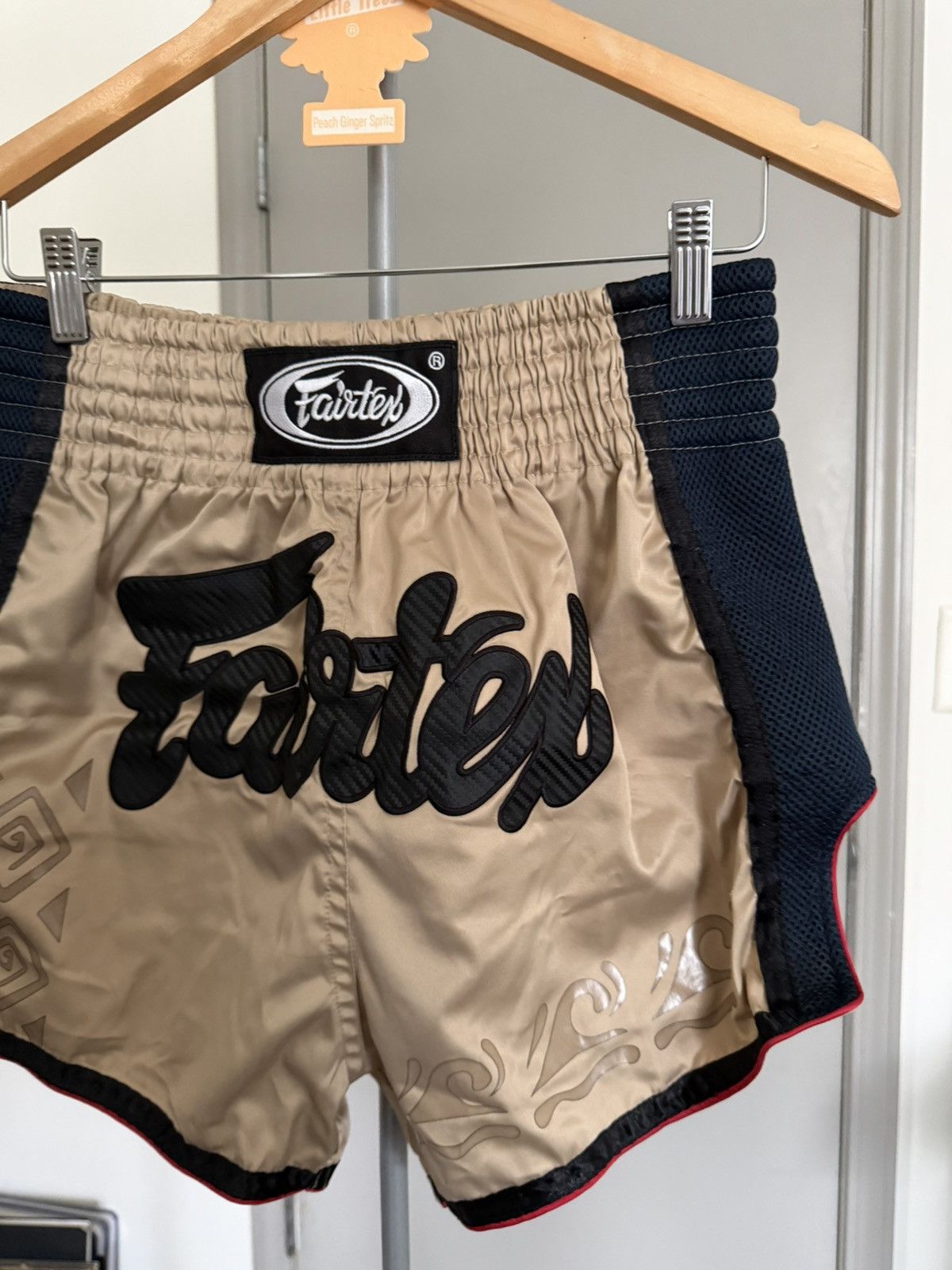 Other FAIRTEX Khaki Tribal Muay Thai Shorts Size US 30 / EU 46 - 2 Thumbnail