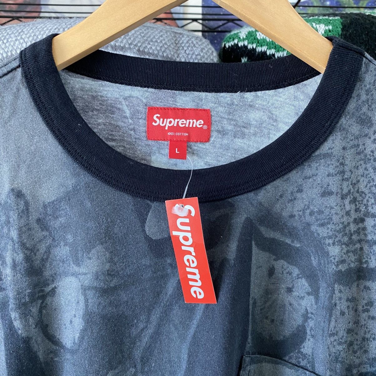 Supreme Supreme Aspen Wood Pocket T-Shirt Black 2014 Brand New Size US L / EU 52-54 / 3 - 3 Thumbnail