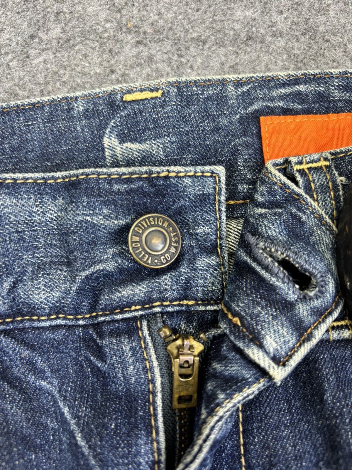 Japanese Brand 💥Thrashed💥Vtg Gowest heavy Distressed Cargo Denim F977 Size US 32 / EU 48 - 8 Thumbnail