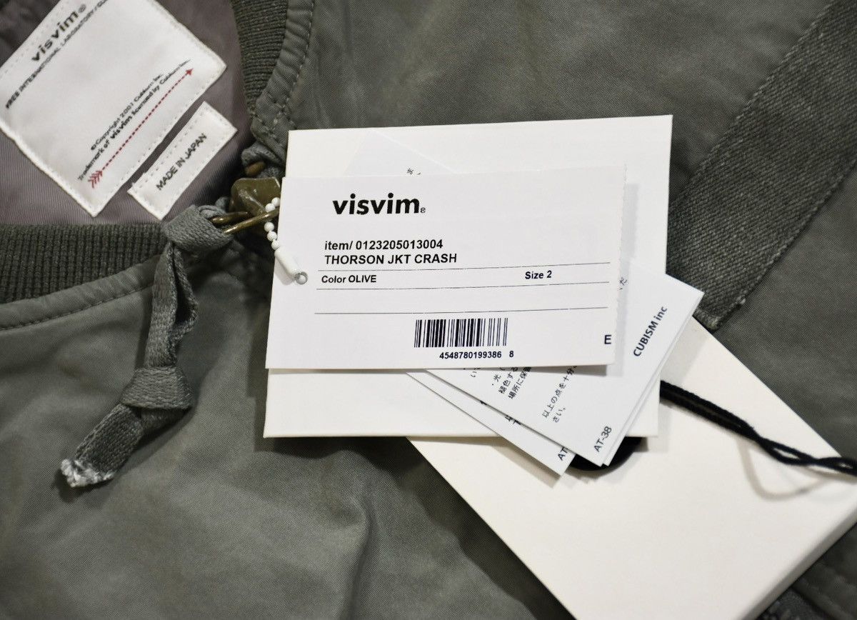 Visvim Visvim 23aw Thorson Jkt Crash MA1 size2 Size US M / EU 48-50 / 2 - 5 Thumbnail