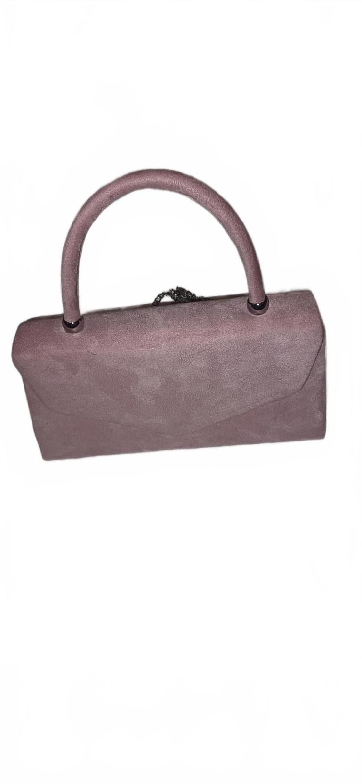 Other Dasein Pink Faux Leather Handbag with Chain Strap Size ONE SIZE - 2 Thumbnail