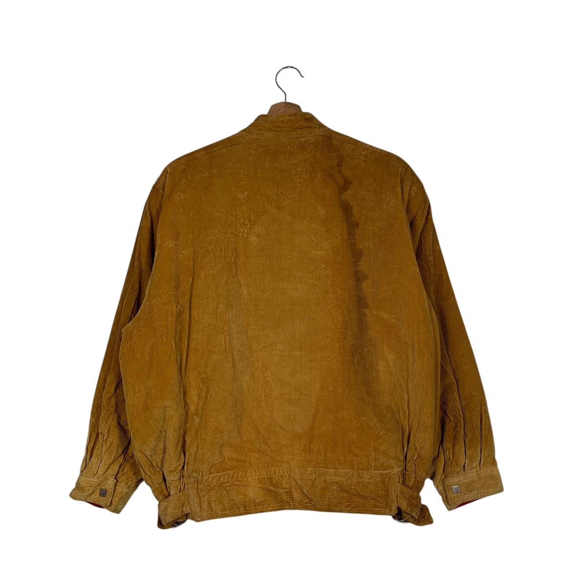 Japanese Brand MARULINNE Asymmetrical Yellow Corduroy Jacket #1832-C79 Size M / US 6-8 / IT 42-44 - 7 Thumbnail