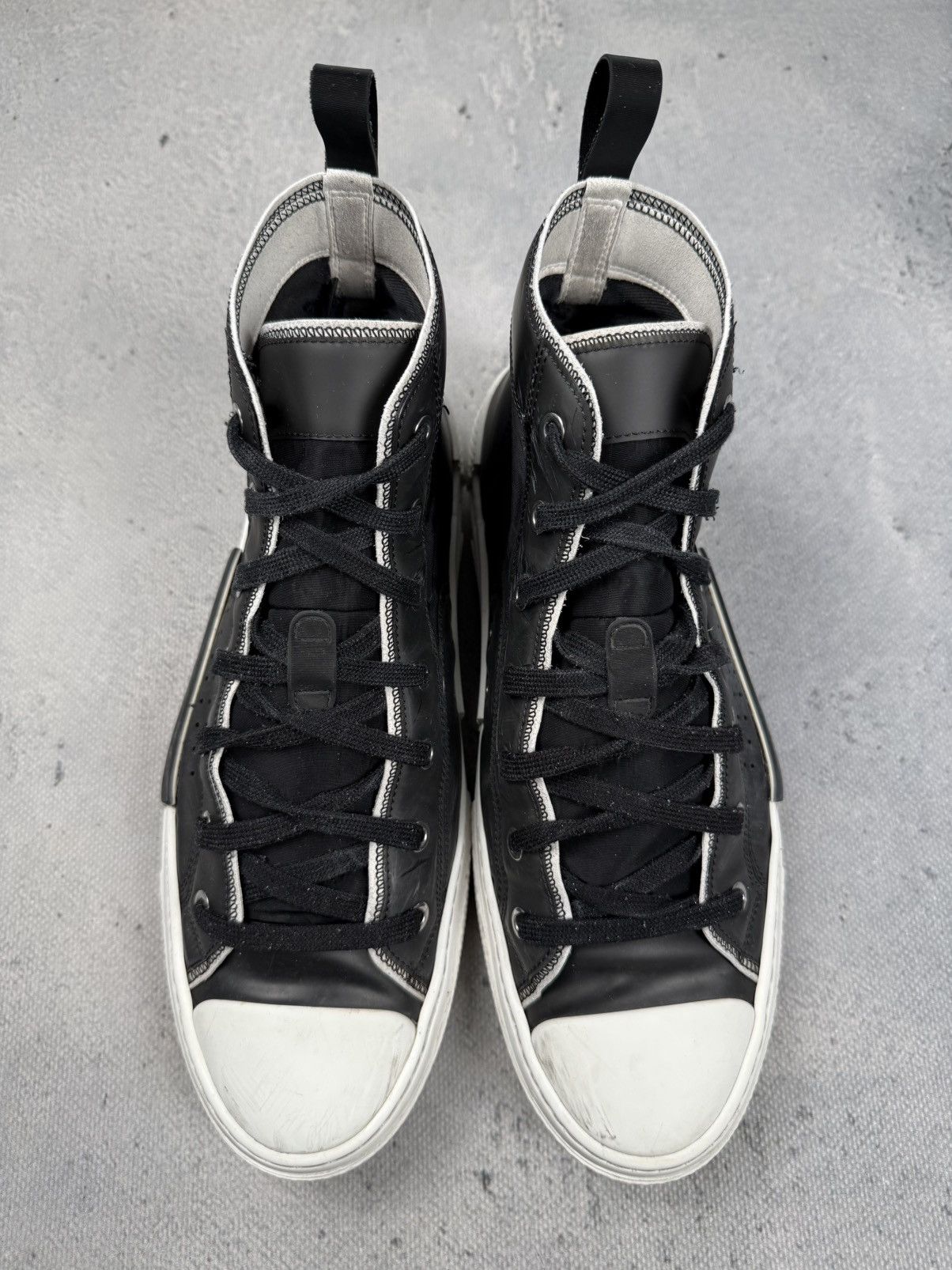 Dior Dior B23 High Top Black Archive Luxury Itali Sneakers y2k Size US 10 / EU 43 - 4 Thumbnail