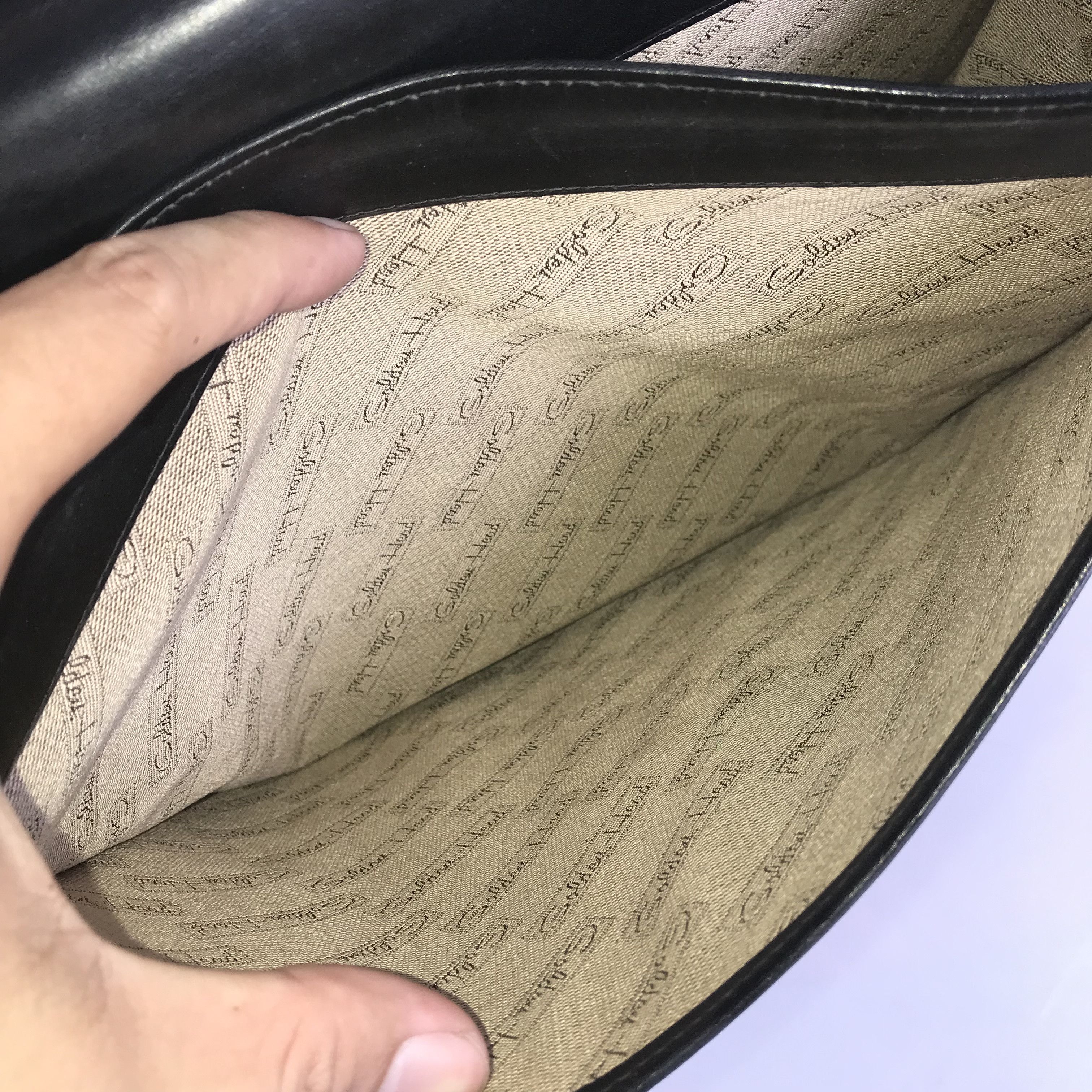 Vintage Vintage golden head germany black Satchel Bag Soulder Bag Size ONE SIZE - 11 Thumbnail