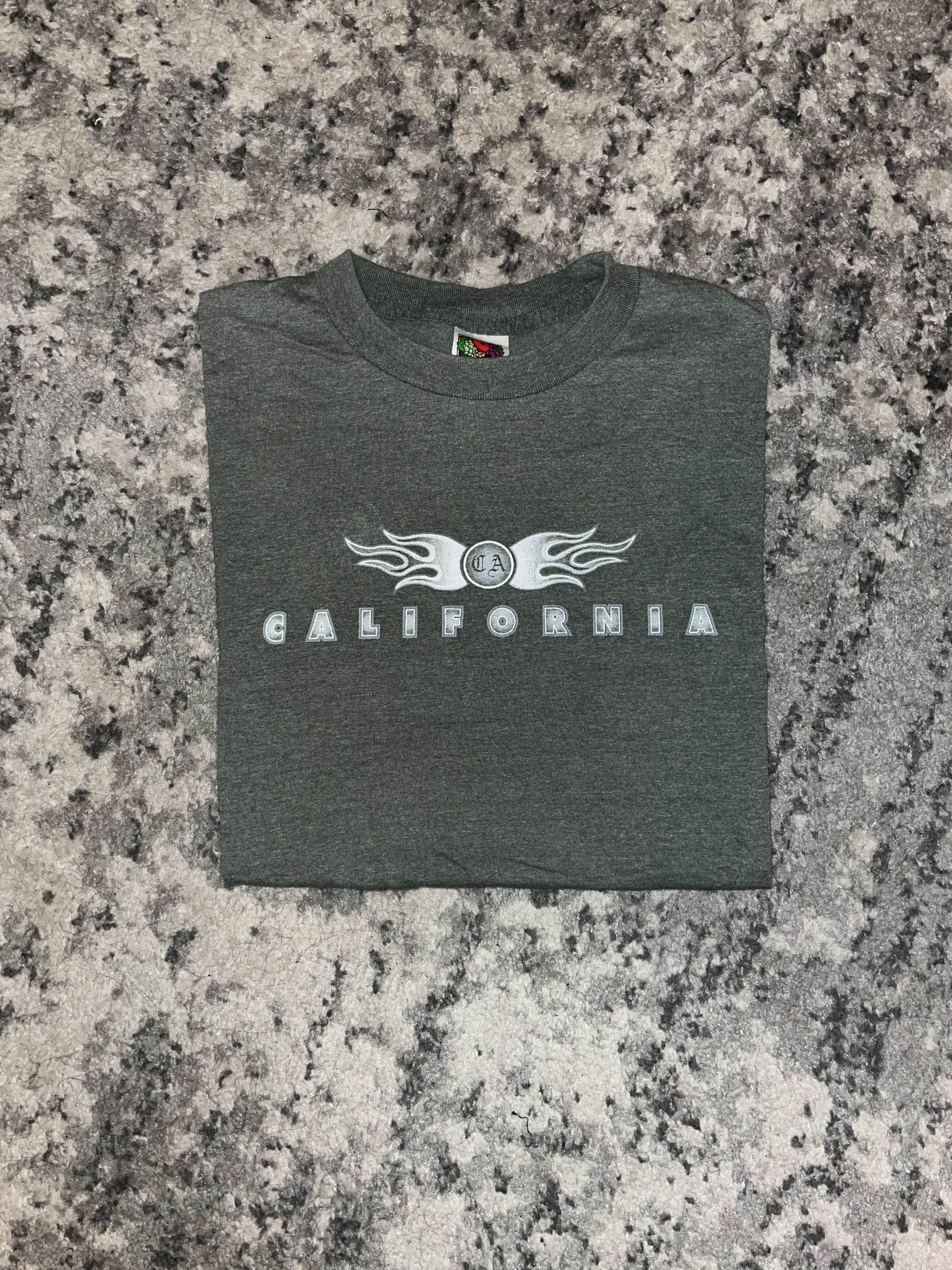 Vintage Vintage 90s / 00s California Flame Shirt Size US M / EU 48-50 / 2 - 1 Thumbnail