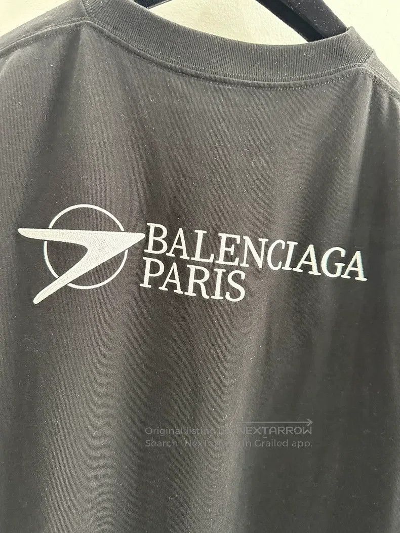 Balenciaga Balenciaga Pointer Letter Logo Embroidered Black Short Sle Size US S / EU 44-46 / 1 - 5 Thumbnail