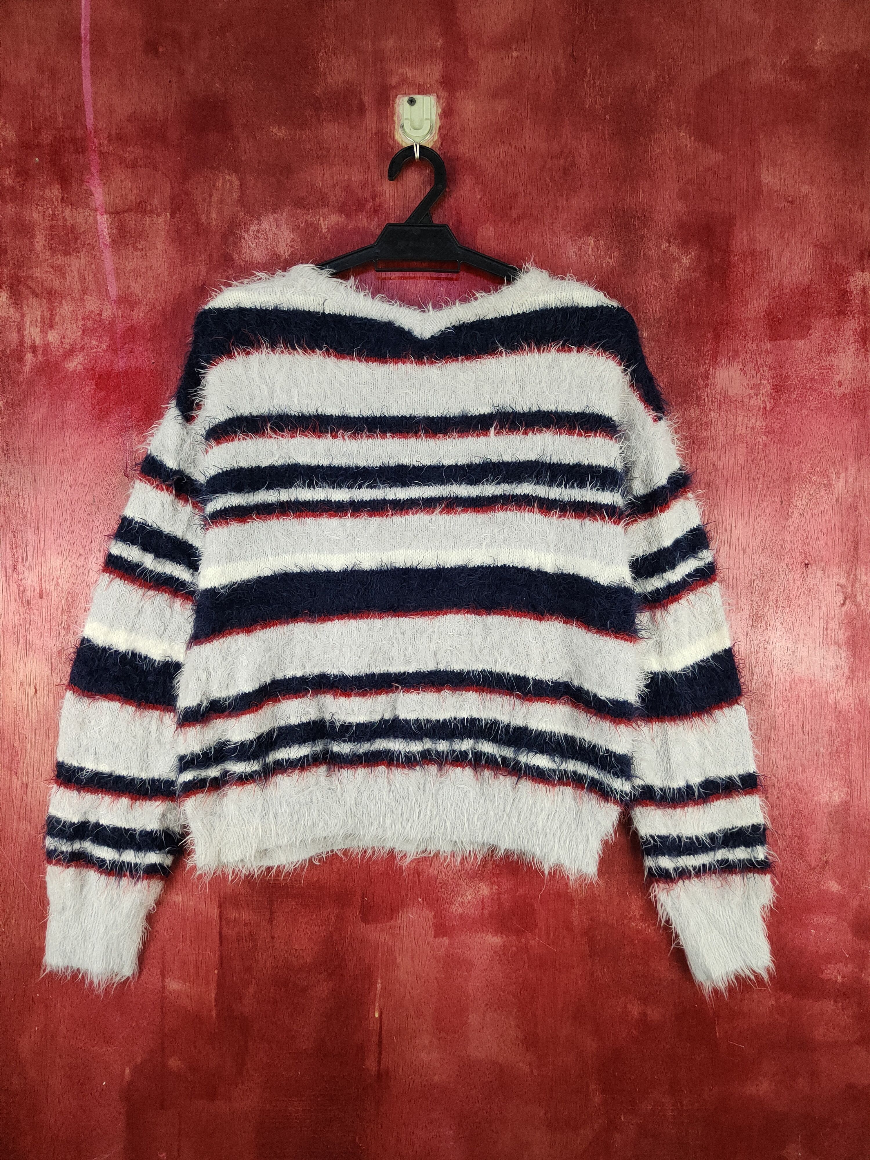 Vintage Holiday Holic Silver Fur Mohair Knitwear Cardigan #S2088 Size M / US 6-8 / IT 42-44 - 7 Thumbnail