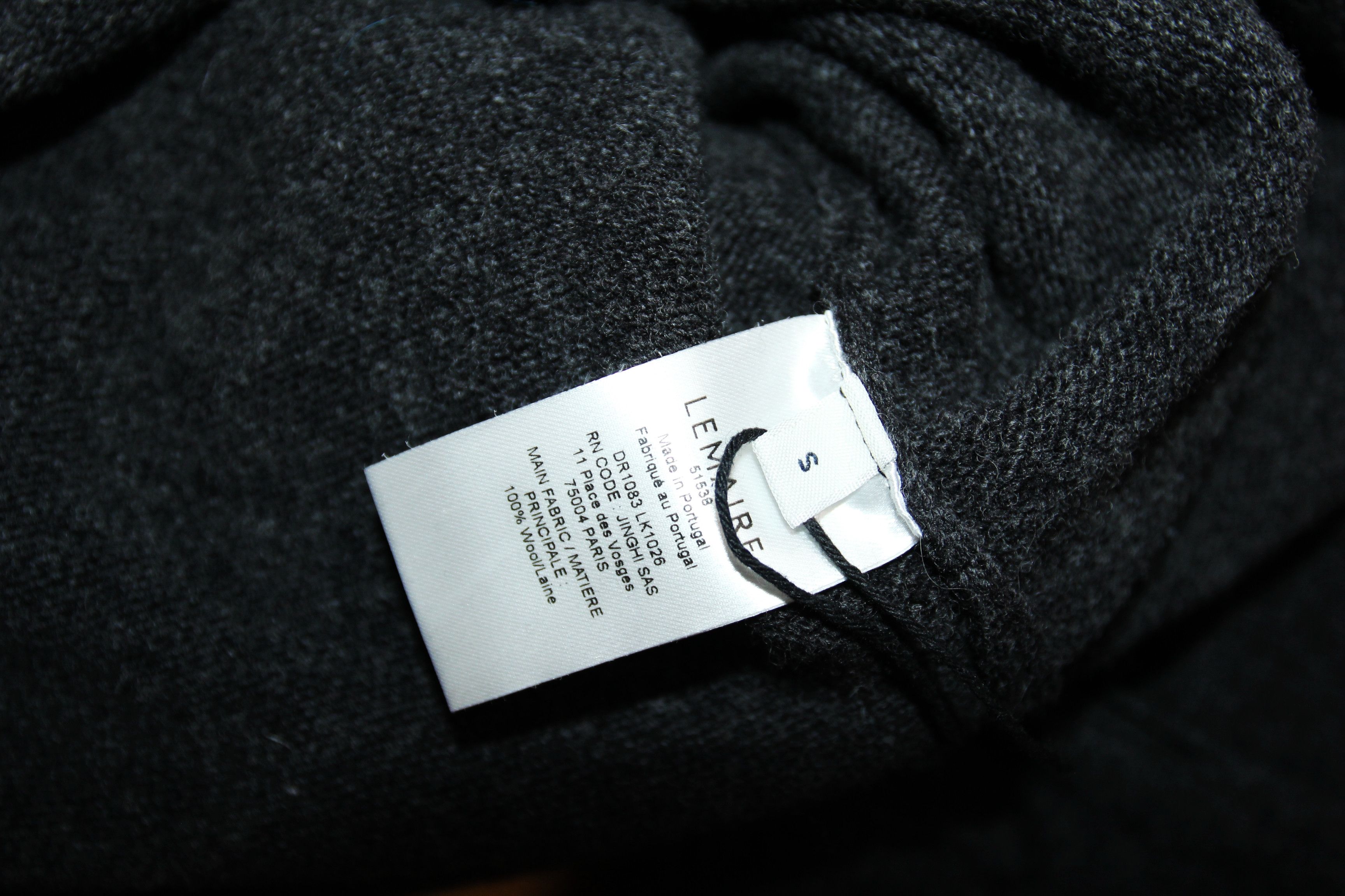 Lemaire BNWT AW24 LEMAIRE CREW NECK MIDI DRESS S Size S / US 4 / IT 40 - 9 Thumbnail