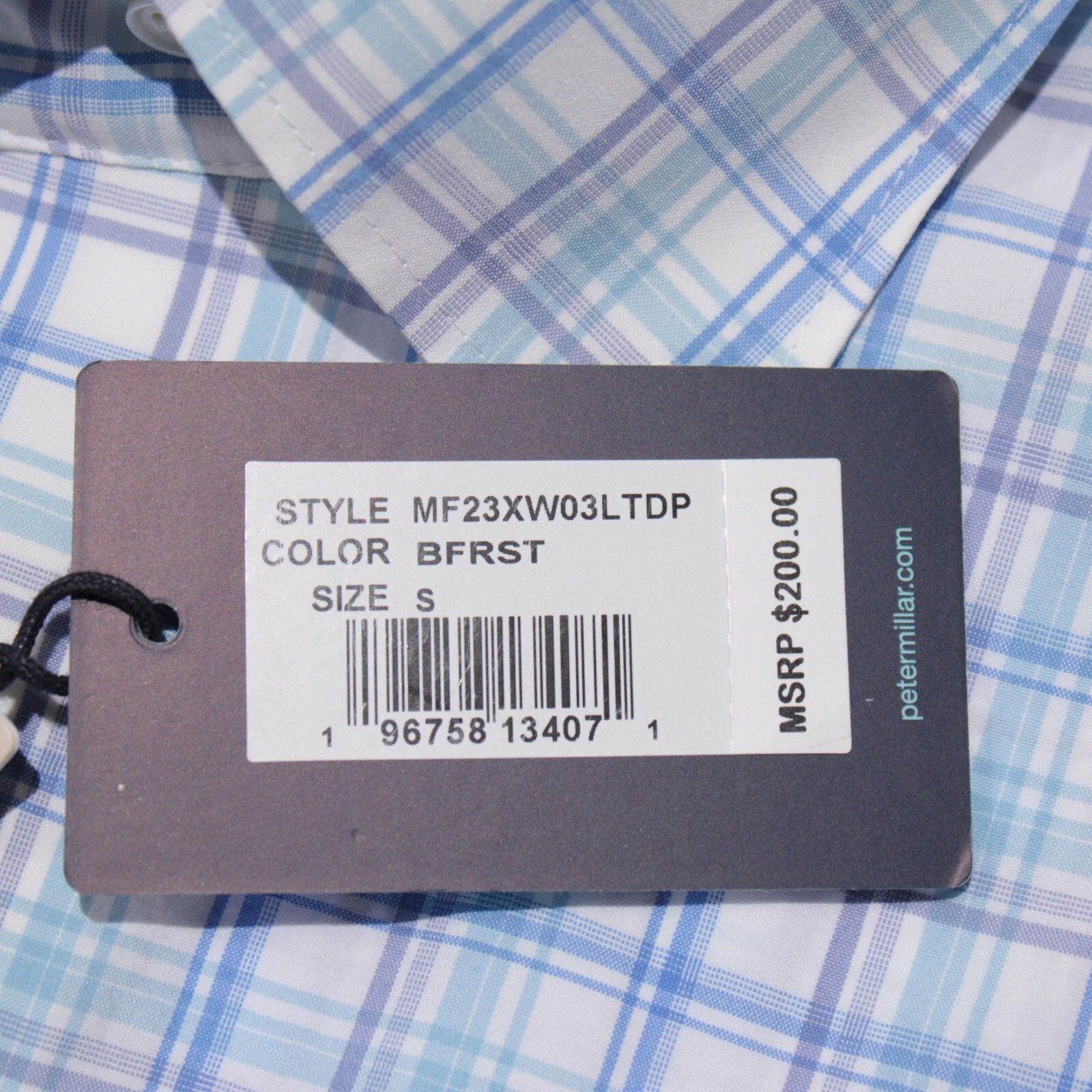 Peter Millar Peter Millar New with tags Shirt Size S US In Blue Size US S / EU 44-46 / 1 - 8 Thumbnail