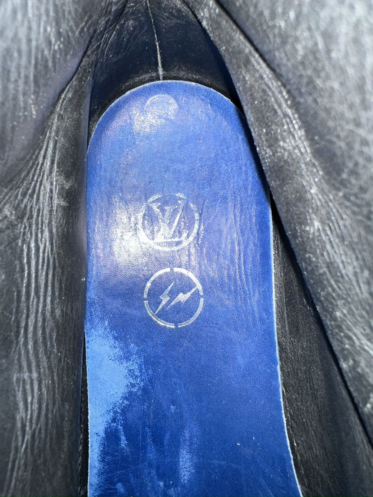 Fragment Design × Louis Vuitton Louis Vuitton X Fragment Black Ice Leather boots Size US 9 / EU 42 - 14 Thumbnail