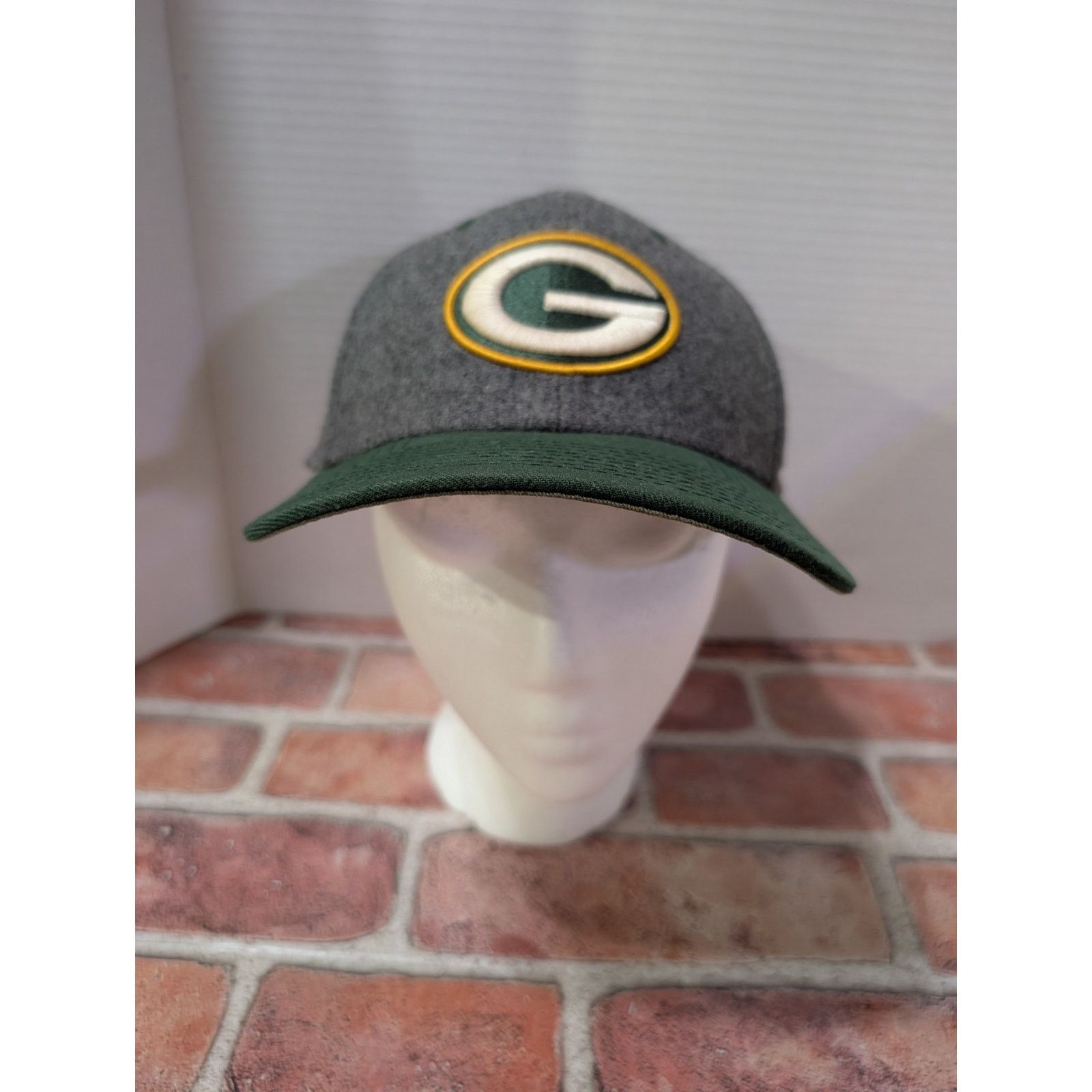 New Era New Era Green Bay Packers Gray Fitted Hat Cap Small Medium Size ONE SIZE - 1 Thumbnail