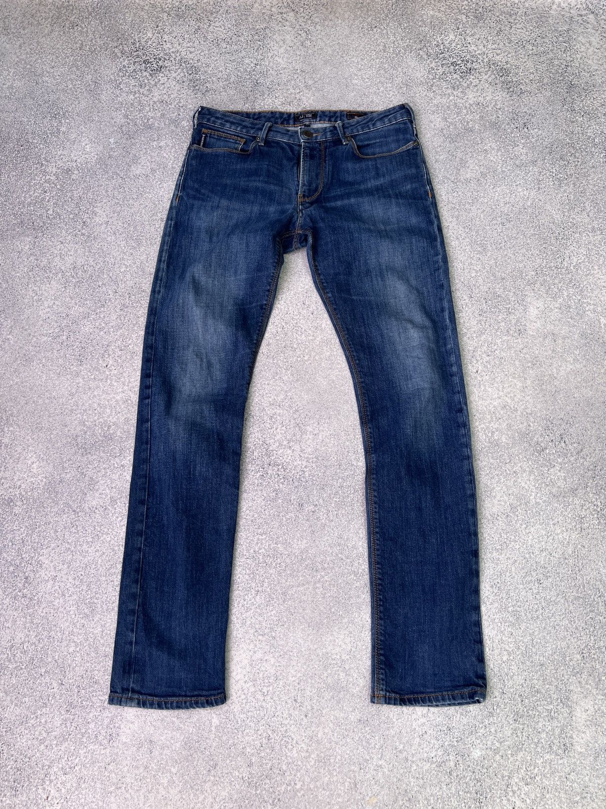 Armani × Vintage Vintage Armani Jeans Denim Blue pants Size US 31 - 3 Thumbnail