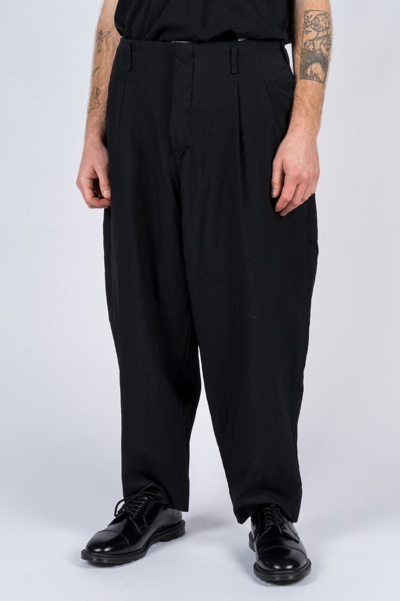Comme des Garcons Homme Plus COMME DES GARCONS HOMME PLUS BAGGY POLYESTER TROUSER Size US 34 / EU 50 - 1 Thumbnail