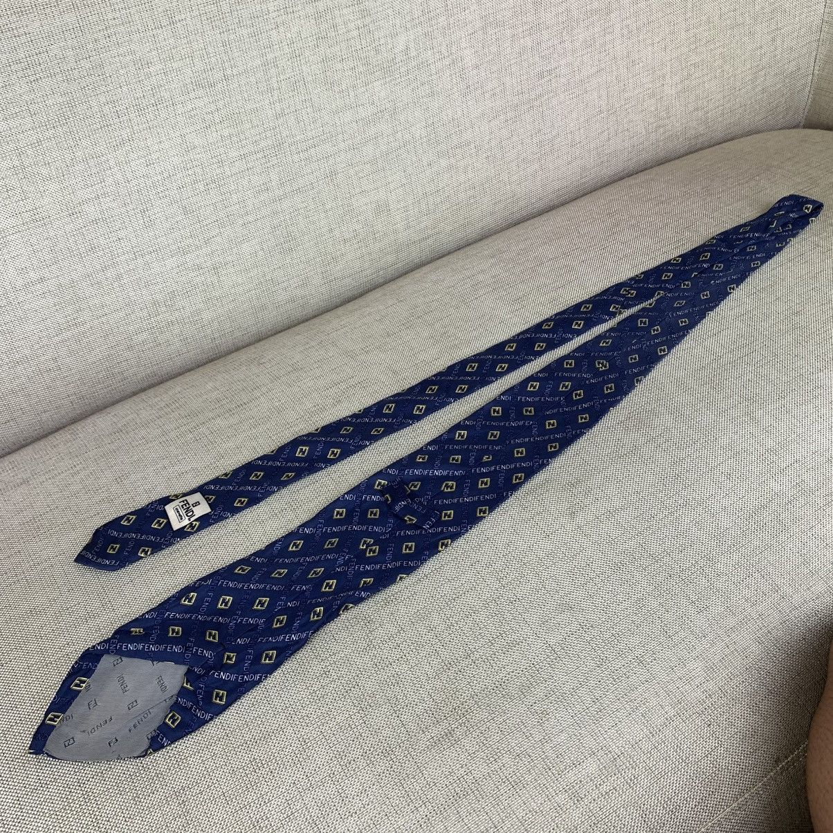 Fendi × Vintage FENDI Vintage Tie Caravate Size ONE SIZE - 3 Thumbnail