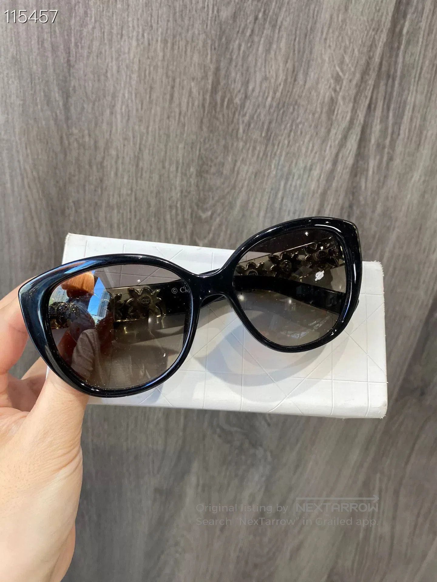 Dior Dior x074785 Classic Sunglasses. Size ONE SIZE - 6 Thumbnail