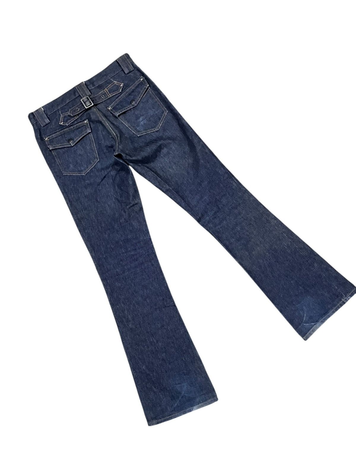 Shellac Avant Garde Shellac Flared Lowrise Jeans Size US 30 / EU 46 - 18 Thumbnail