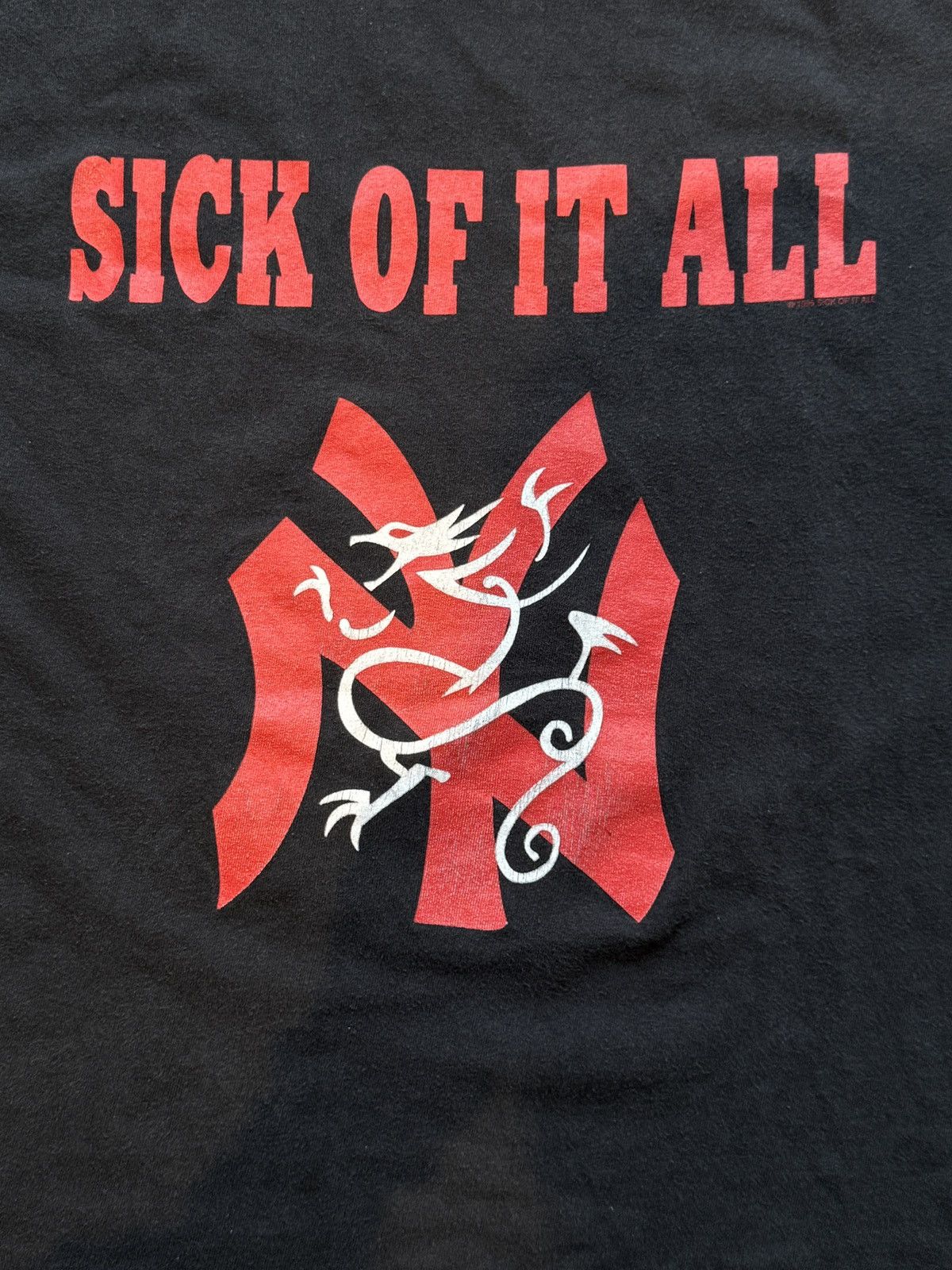 Vintage SICK OF IT ALL 1995 vintage Size US L / EU 52-54 / 3 - 4 Thumbnail