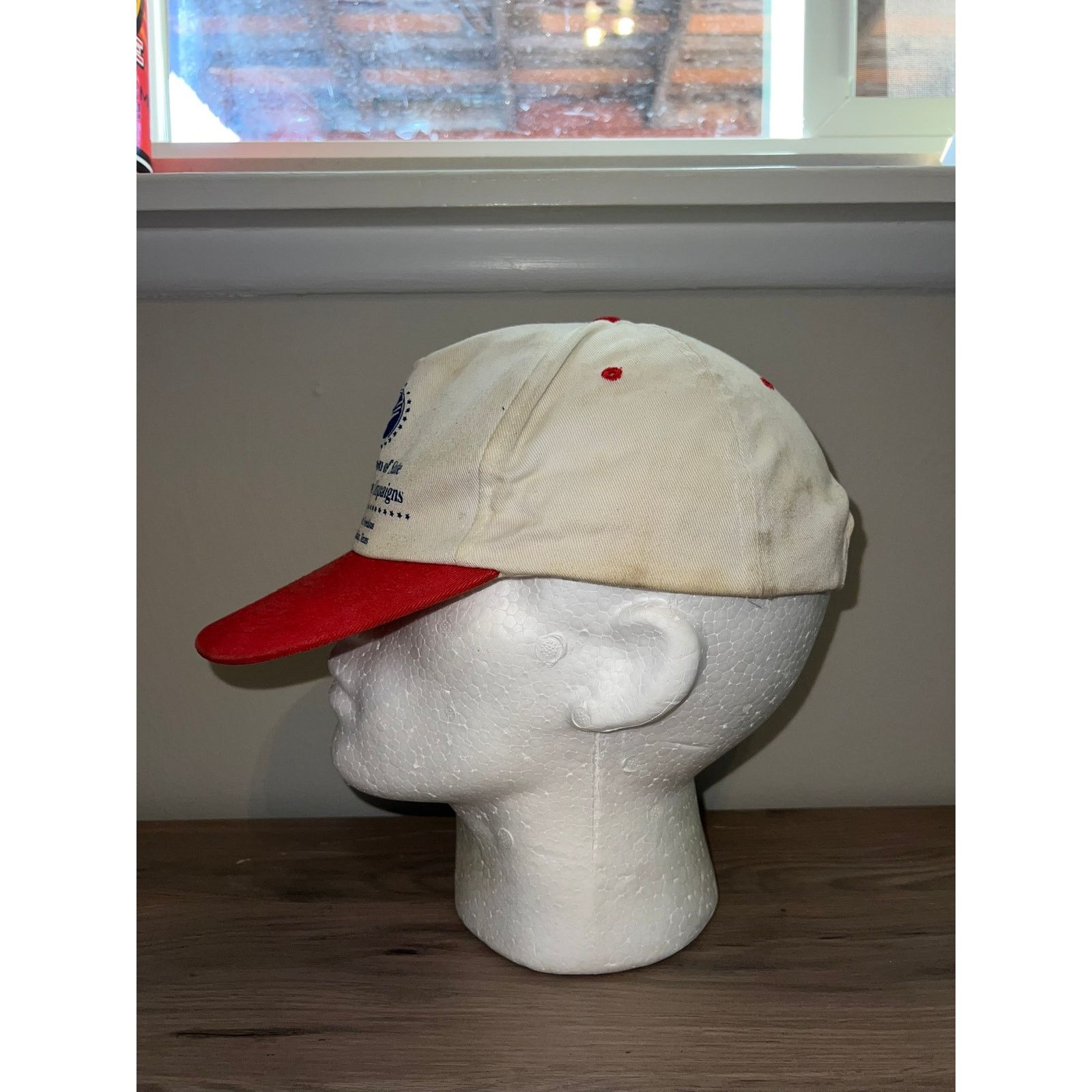 Vintage 1997 Confederation Of State Health Freedom Hat Headwear 90s Size ONE SIZE - 5 Thumbnail