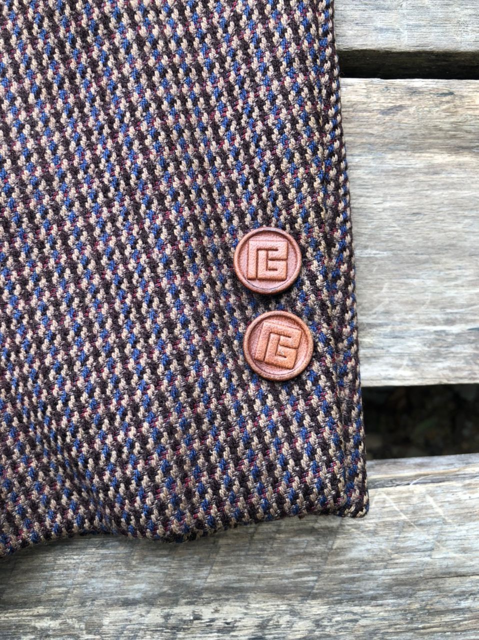 Pierre Balmain × Vintage Vintage Pierre Balmain Wool Blazer Jacket Size US S / EU 44-46 / 1 - 8 Thumbnail