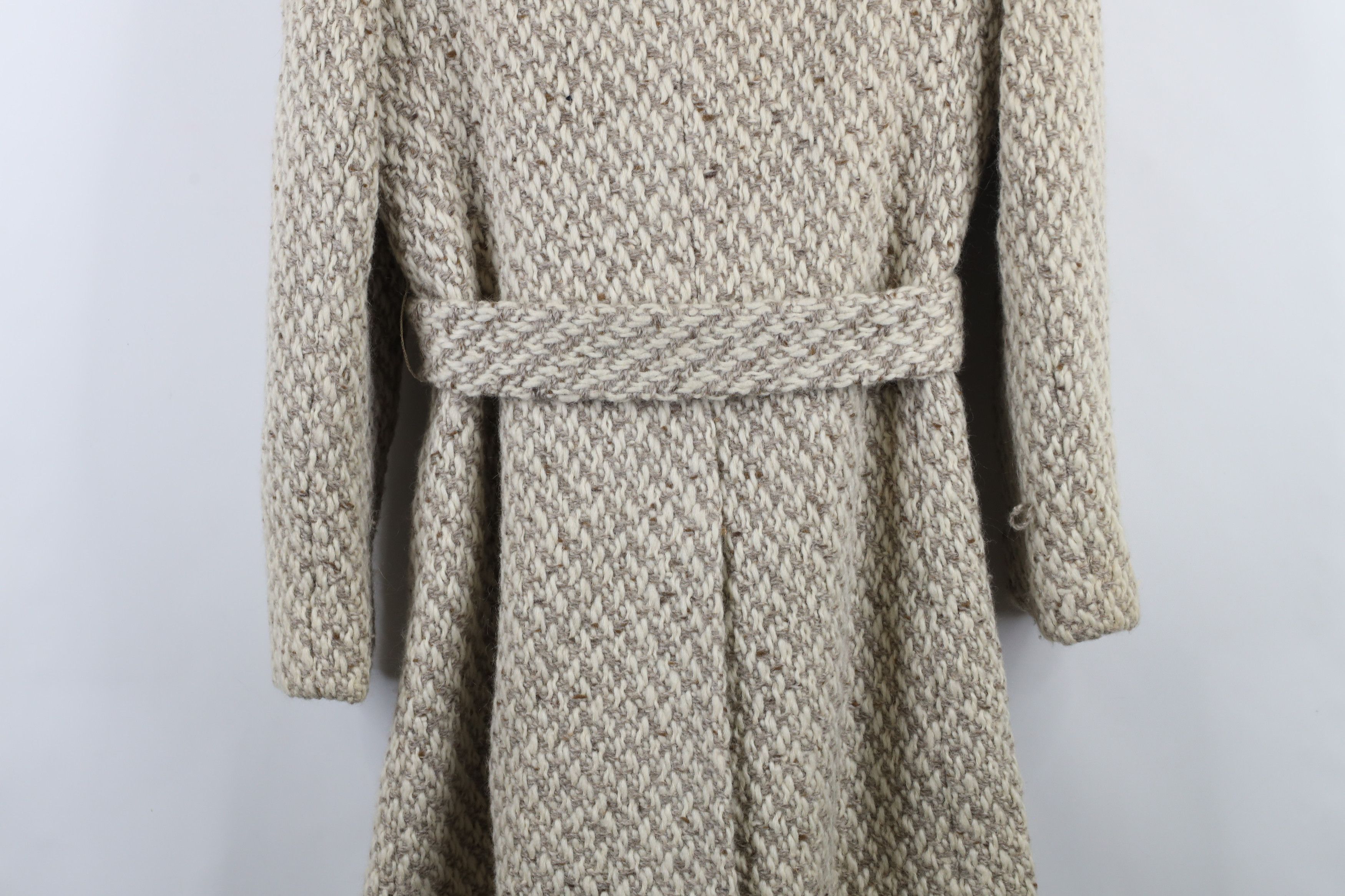 Vintage Vintage 50s 60s Rockabilly Fur Trim Wool Tweed Jacket Size L / US 10 / IT 46 - 15 Thumbnail