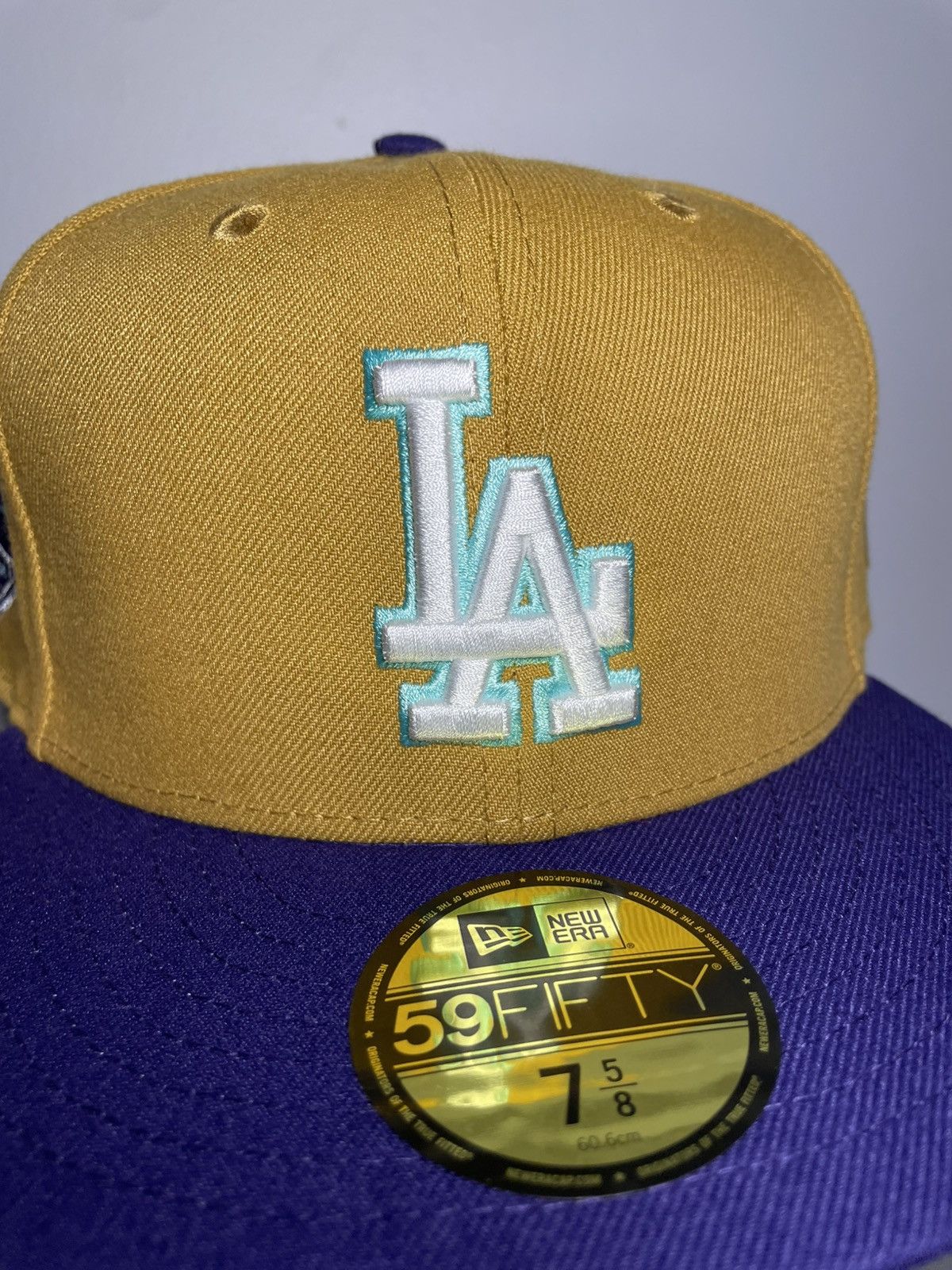 New Era Sz. 7 5/8 MLB Los Angeles Dodgers Fitted Topperz Size ONE SIZE - 3 Thumbnail