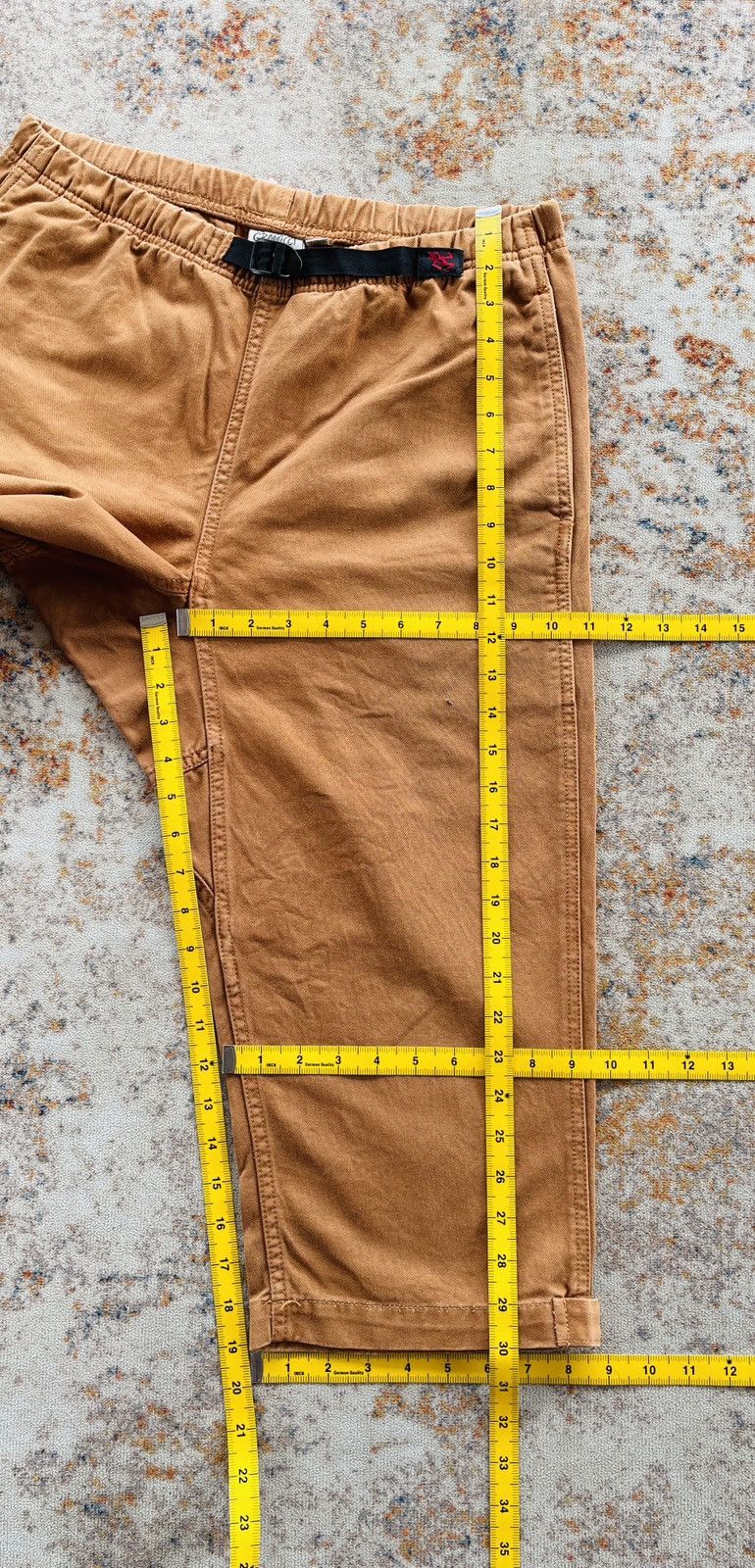 Gramicci Gramicci Brown Three Quarter Pants Size US 30 / EU 46 - 11 Thumbnail