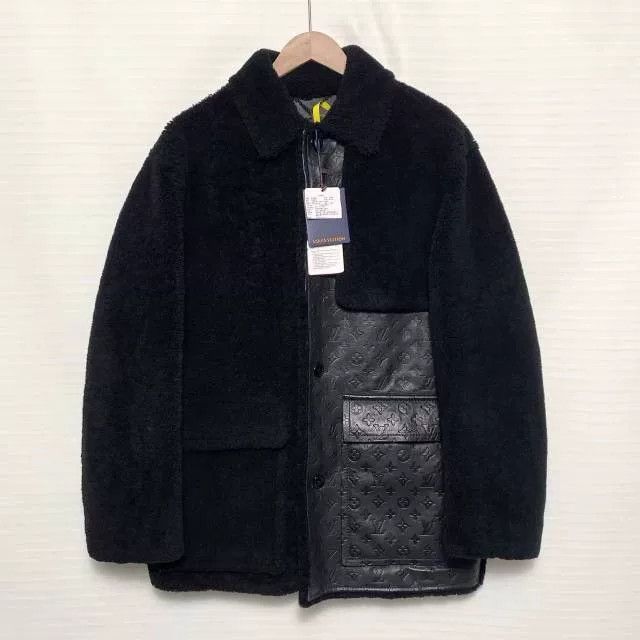 Louis Vuitton Louis Vuitton FW21 Logo Jacket Men Black Size US M / EU 48-50 / 2 - 1 Thumbnail